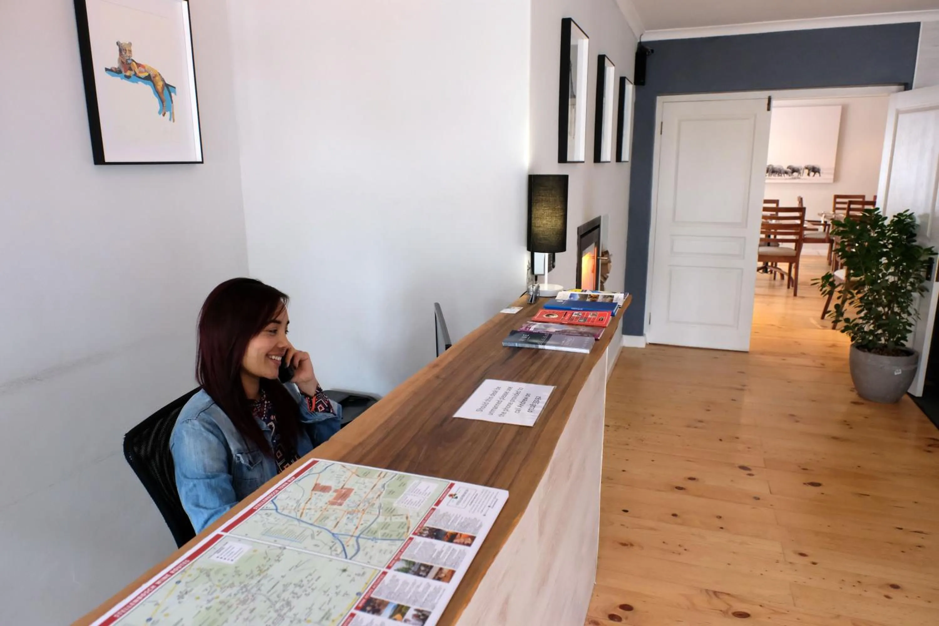 Lobby or reception in Vine Guesthouse