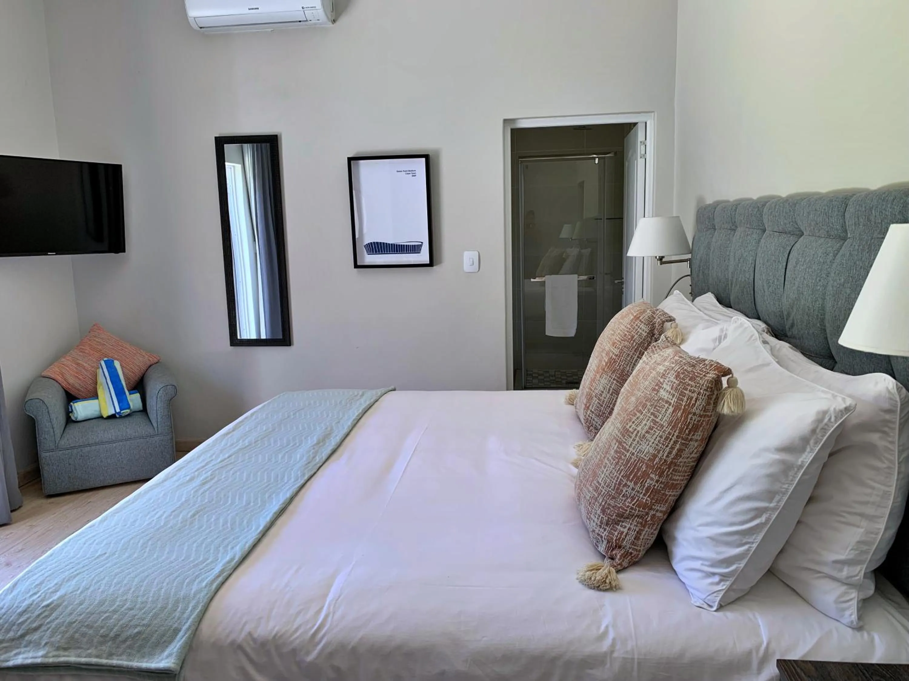 Bed in Vine Guesthouse