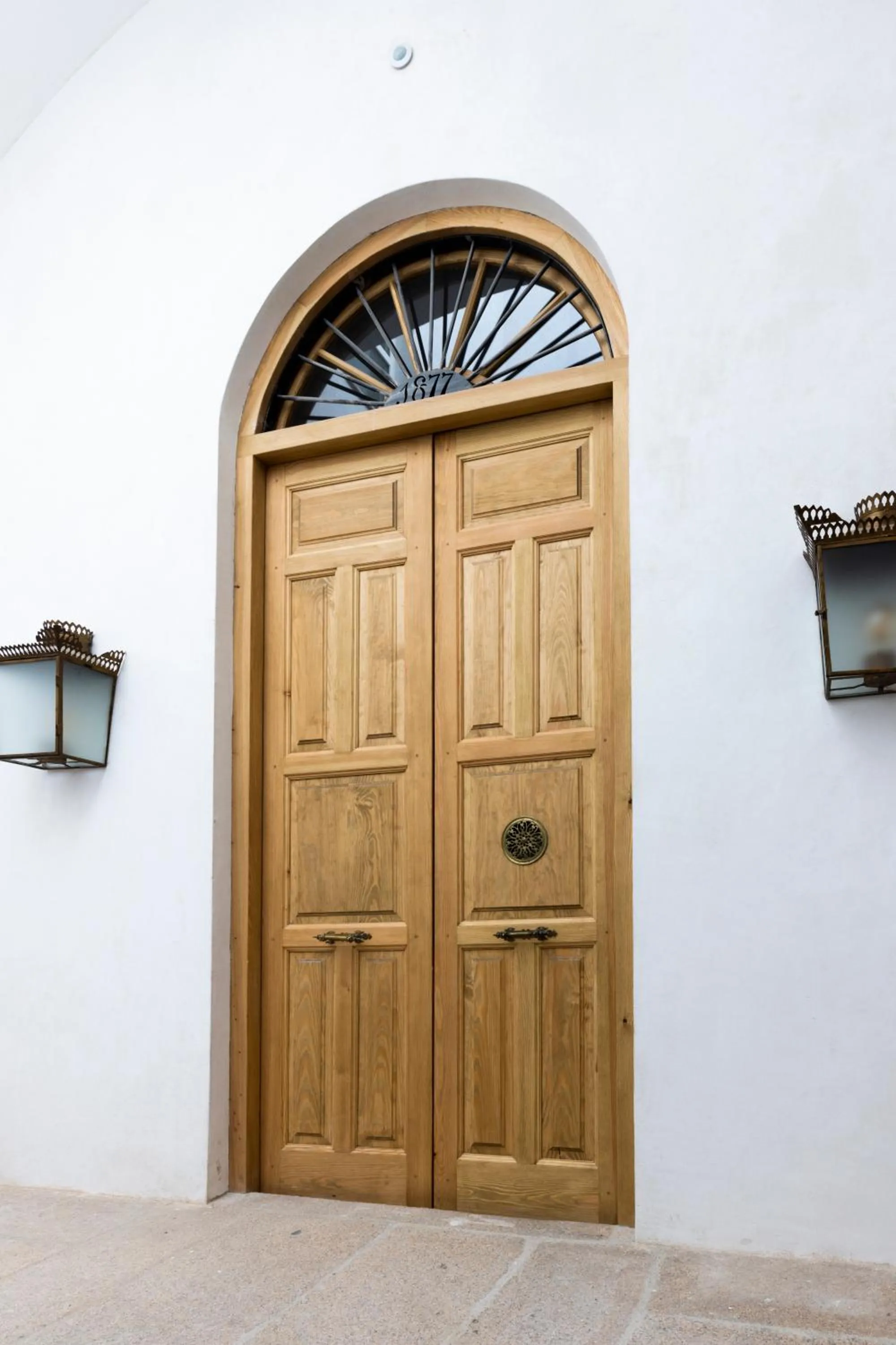 Decorative detail in Casa Pizarro Hotel