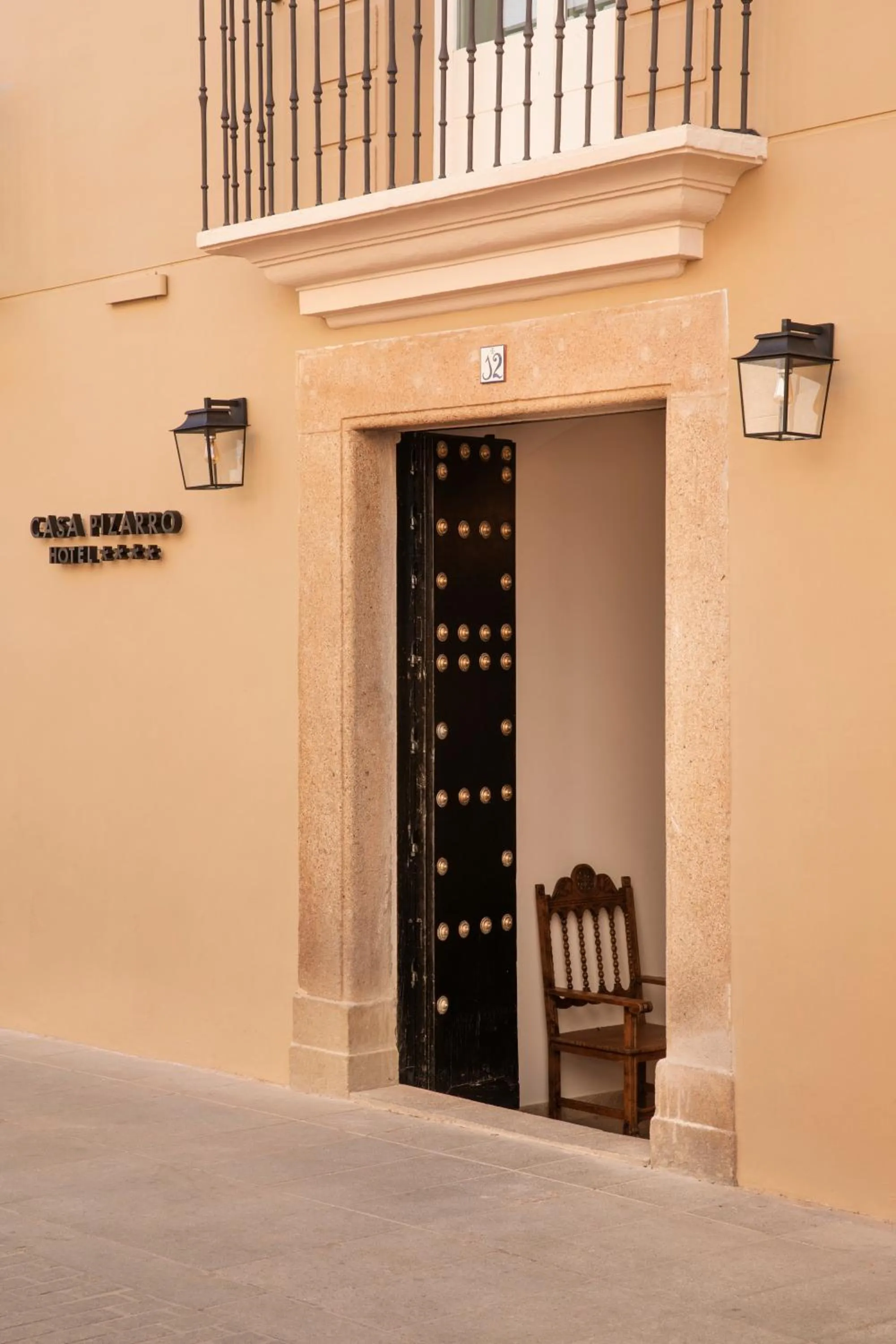 Facade/entrance in Casa Pizarro Hotel