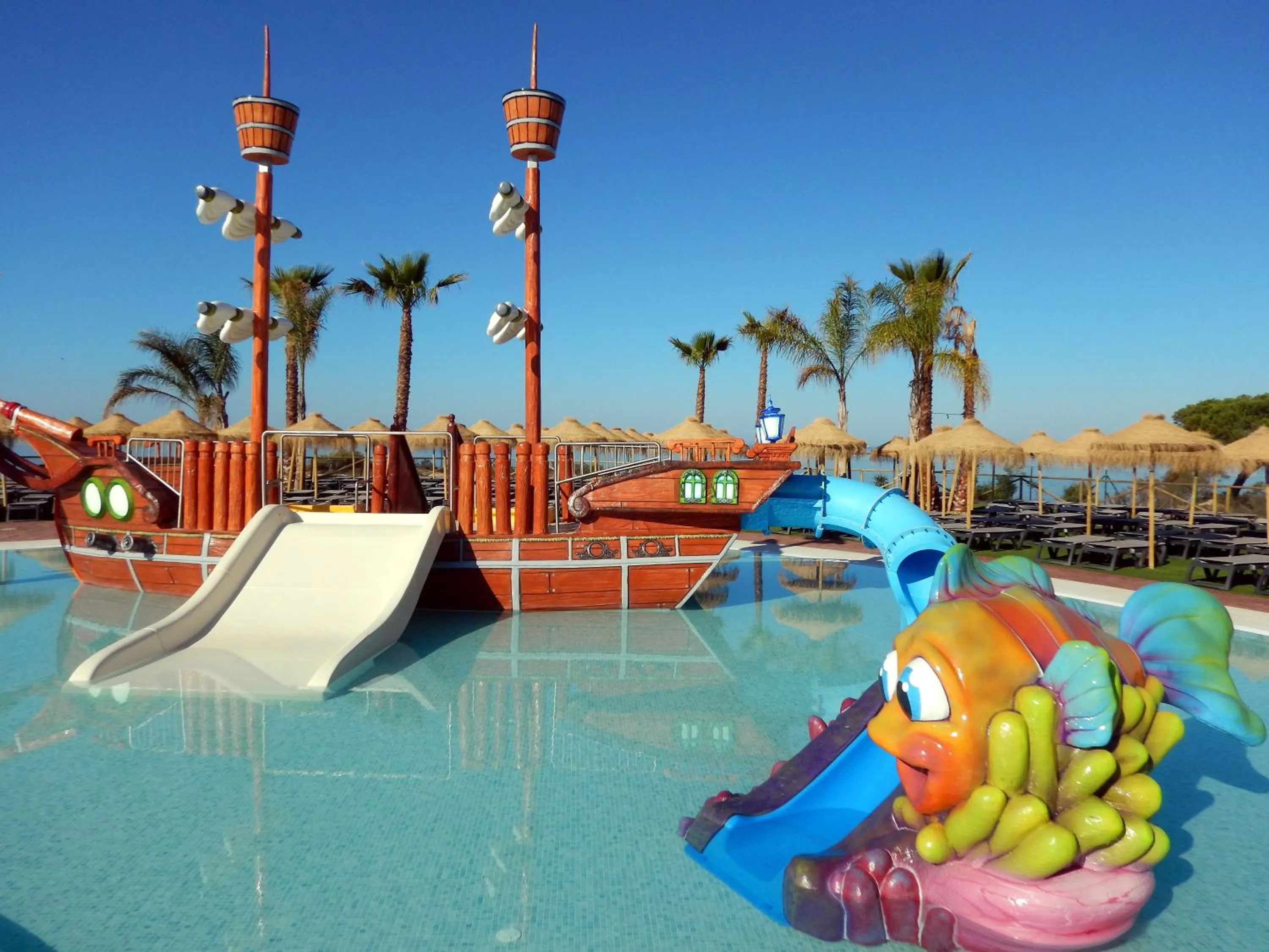 Children play ground in Ohtels Mazagon