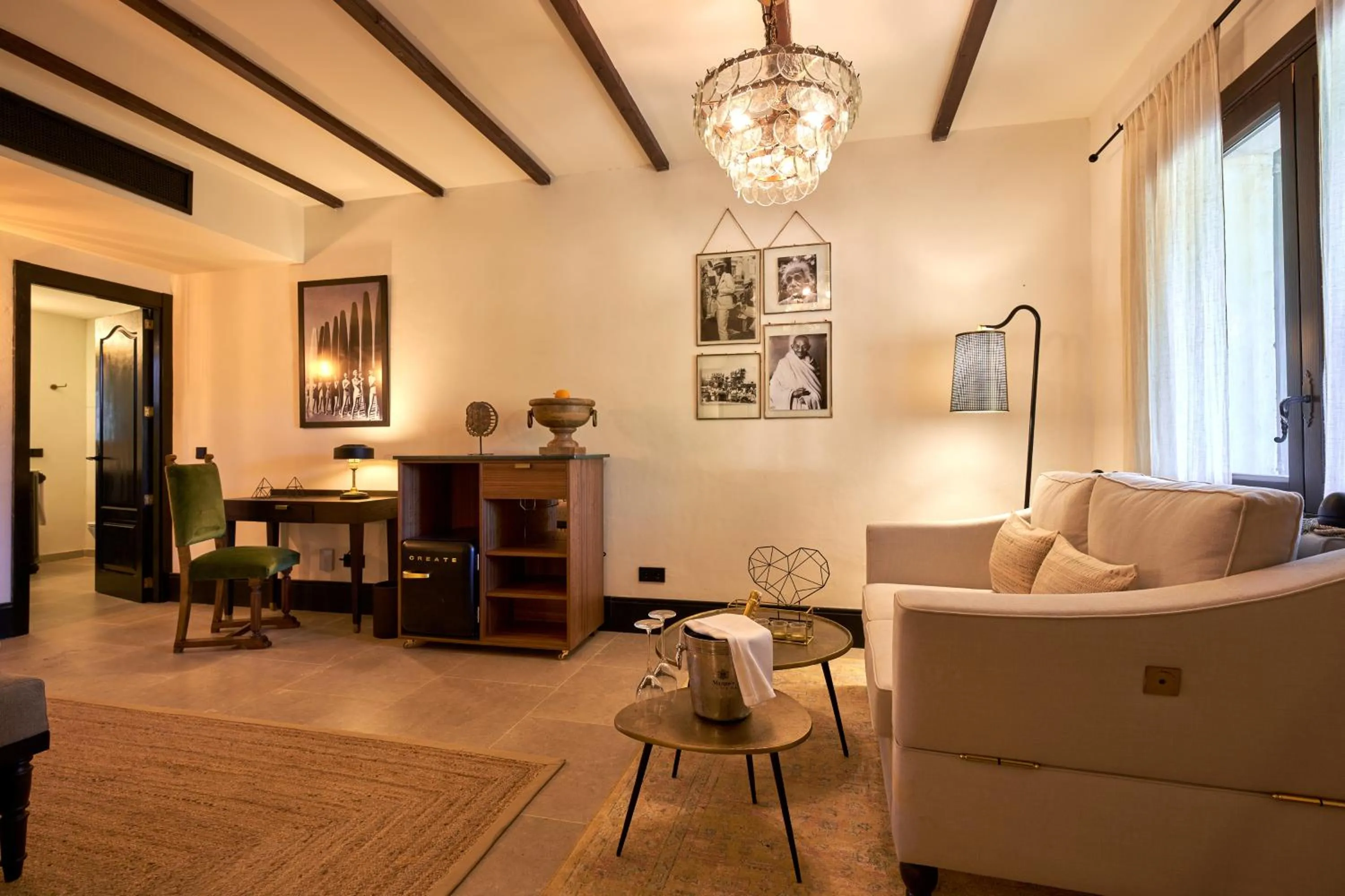 Living room in Posada d' Es Molí