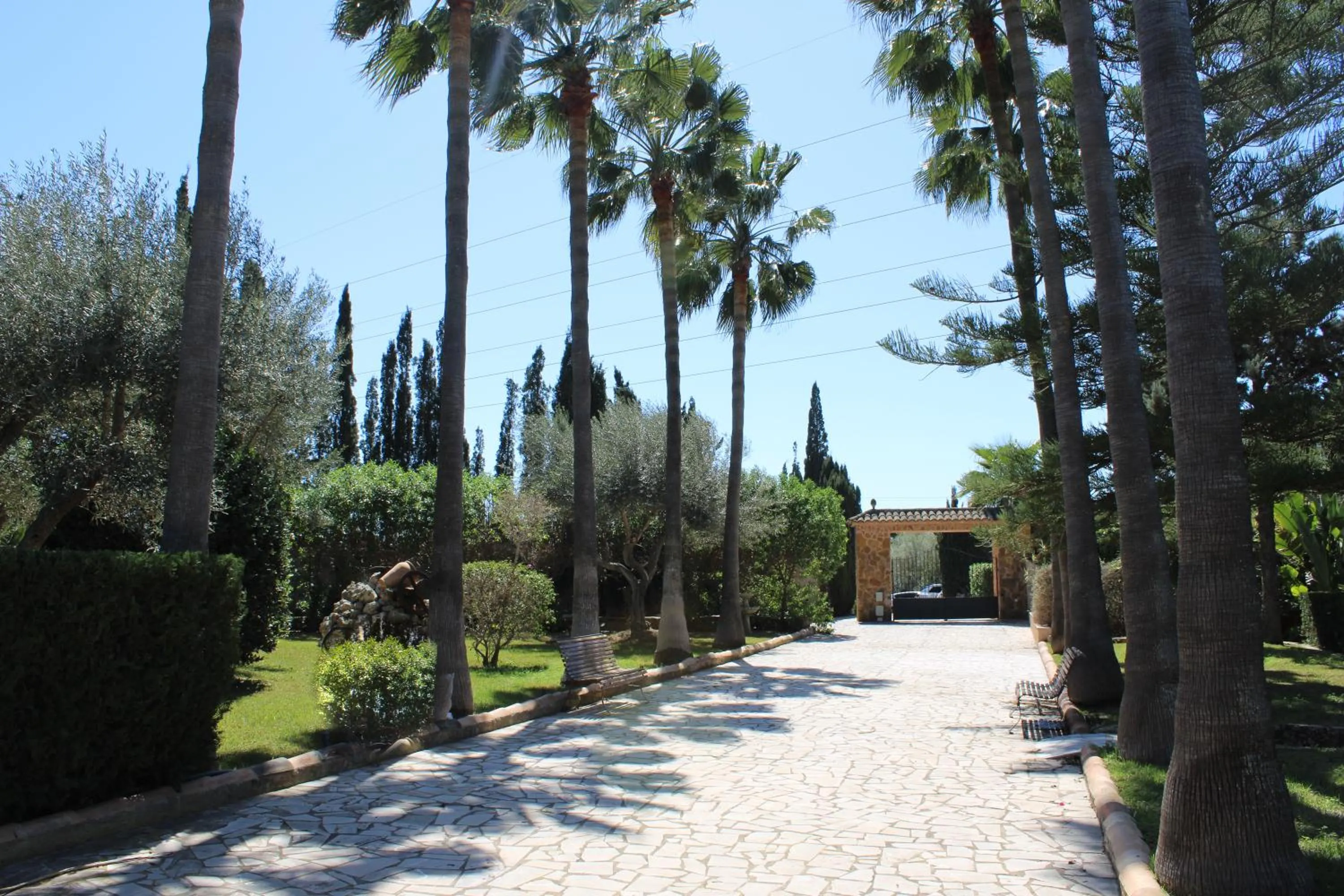 Facade/entrance in Posada d' Es Molí