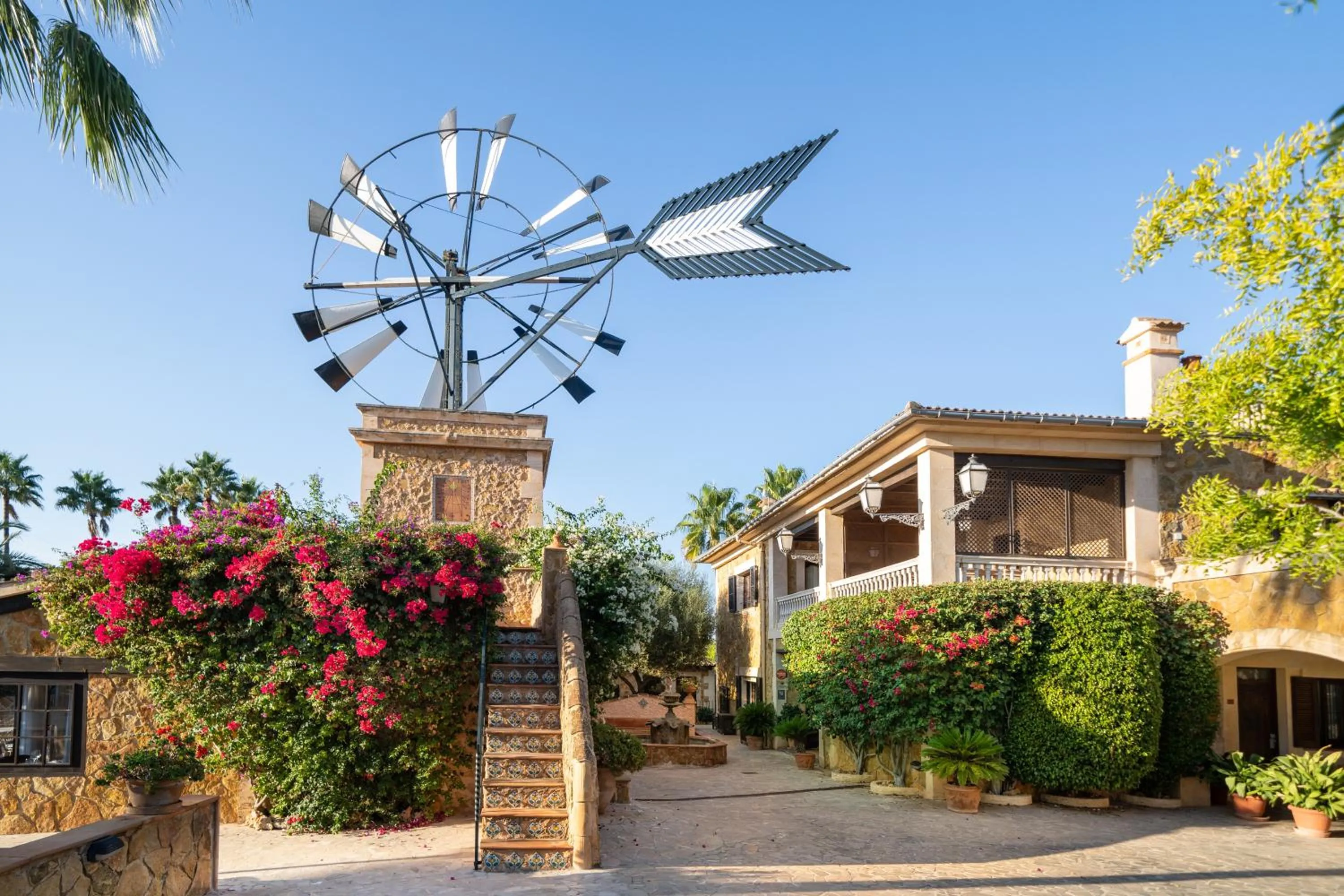 Lobby or reception in Posada d' Es Molí