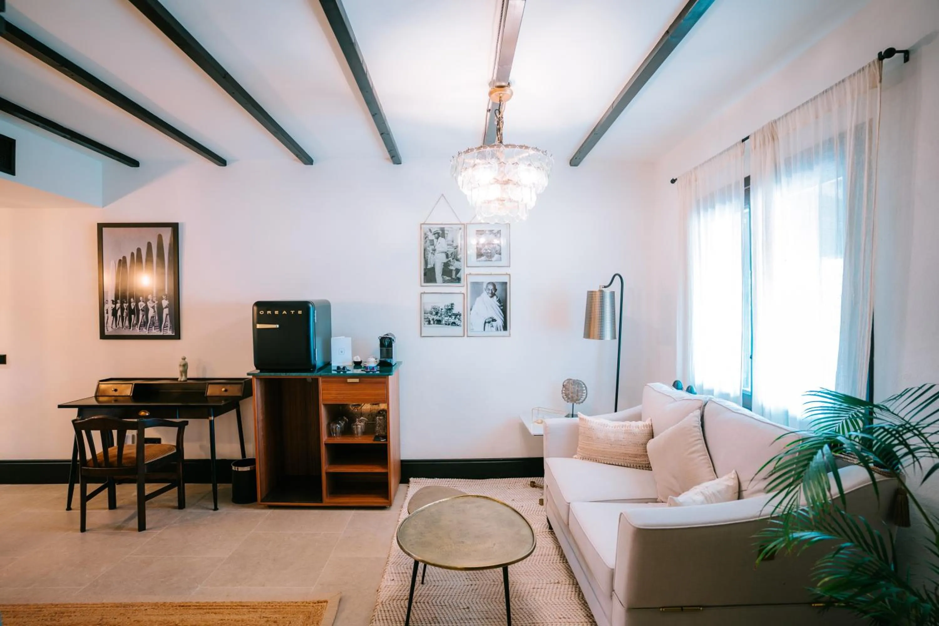 Seating area in Hotel Son Molí Country House