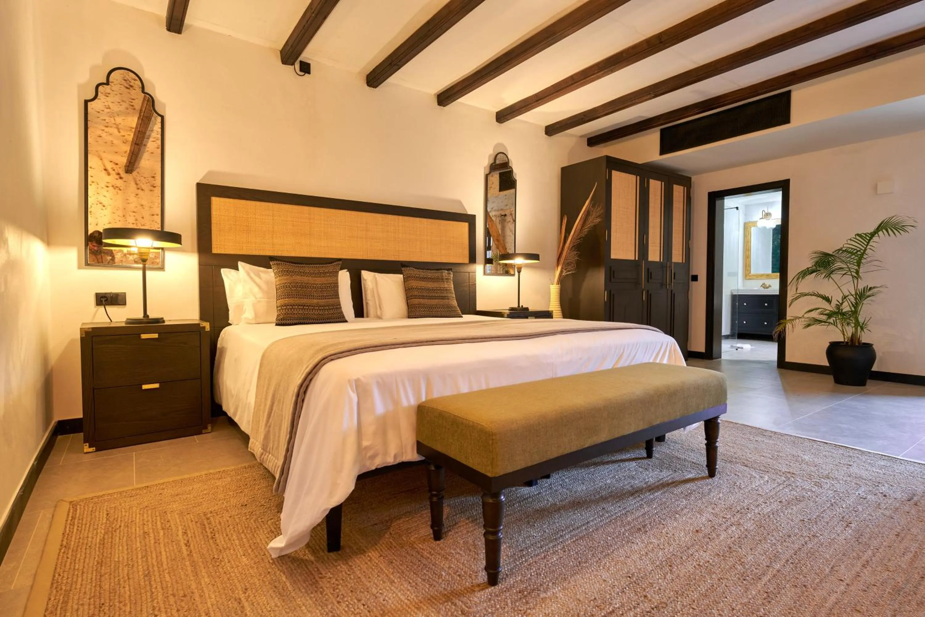 Bed in Posada d' Es Molí