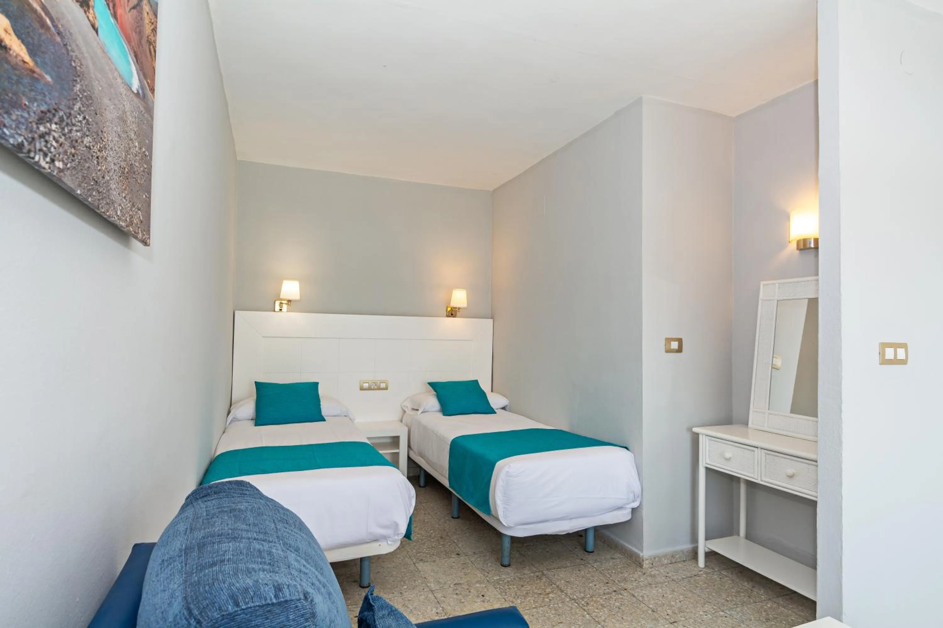 Bed in Apartamentos Panorama Adults Only