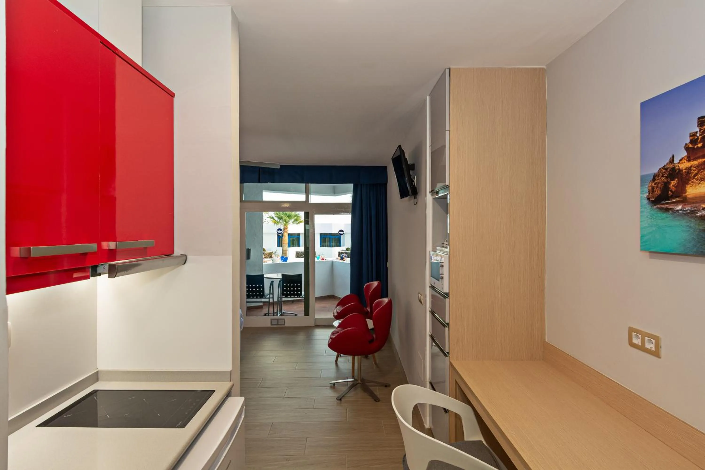 Kitchen or kitchenette in Apartamentos Panorama Adults Only