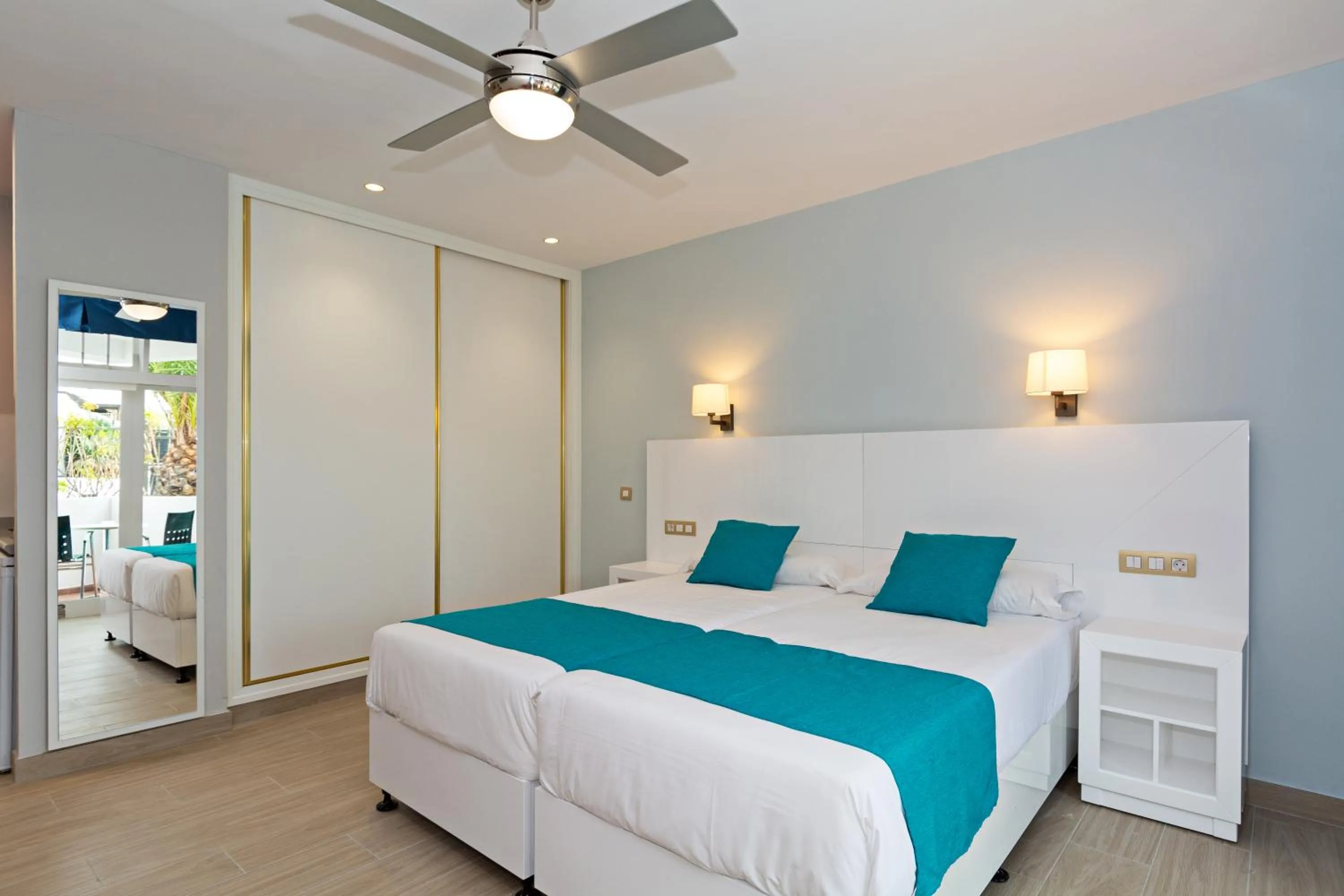 Bed in Apartamentos Panorama Adults Only