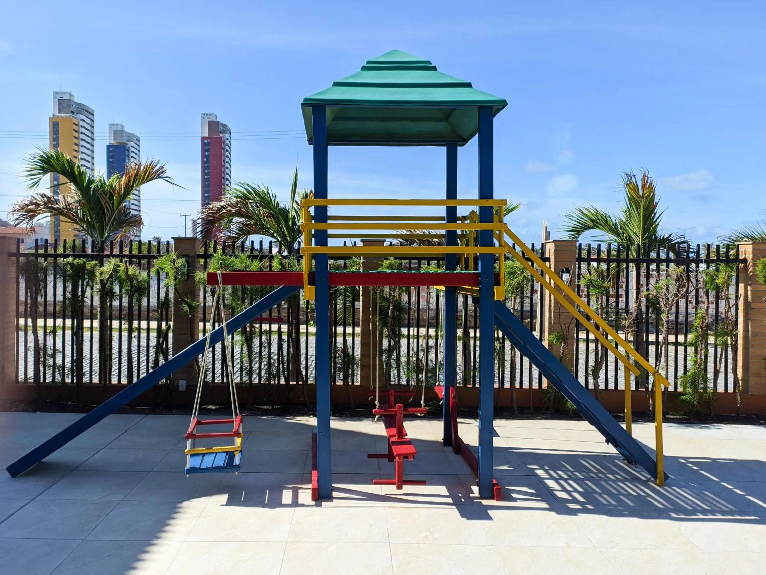 Children play ground in Golden Beach Hotel