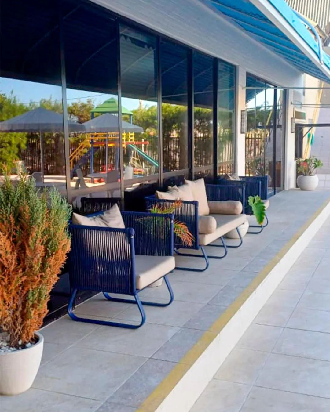 Property building in Golden Beach Hotel