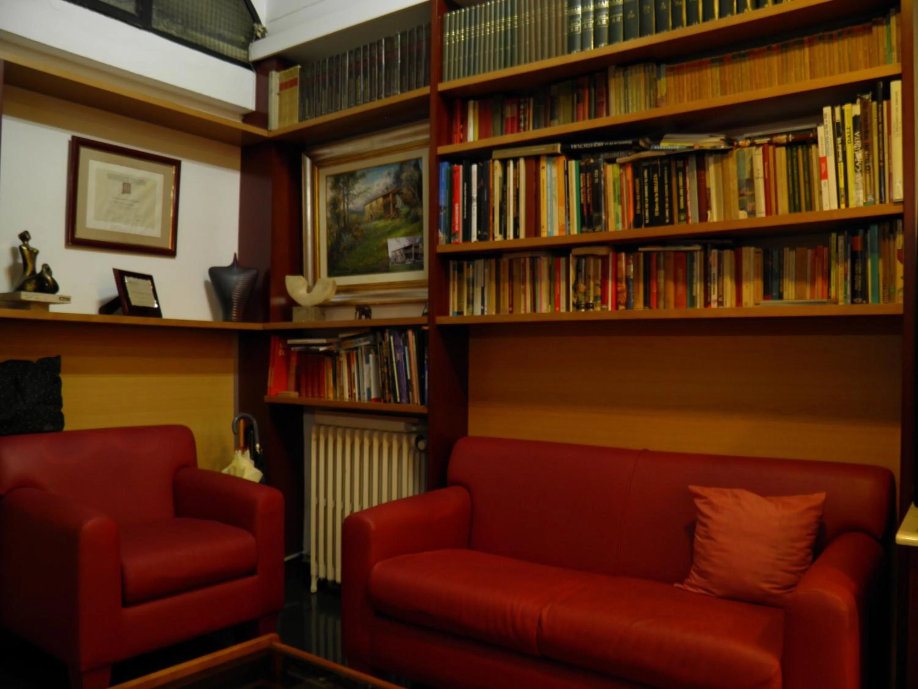 Library in Hotel Europa