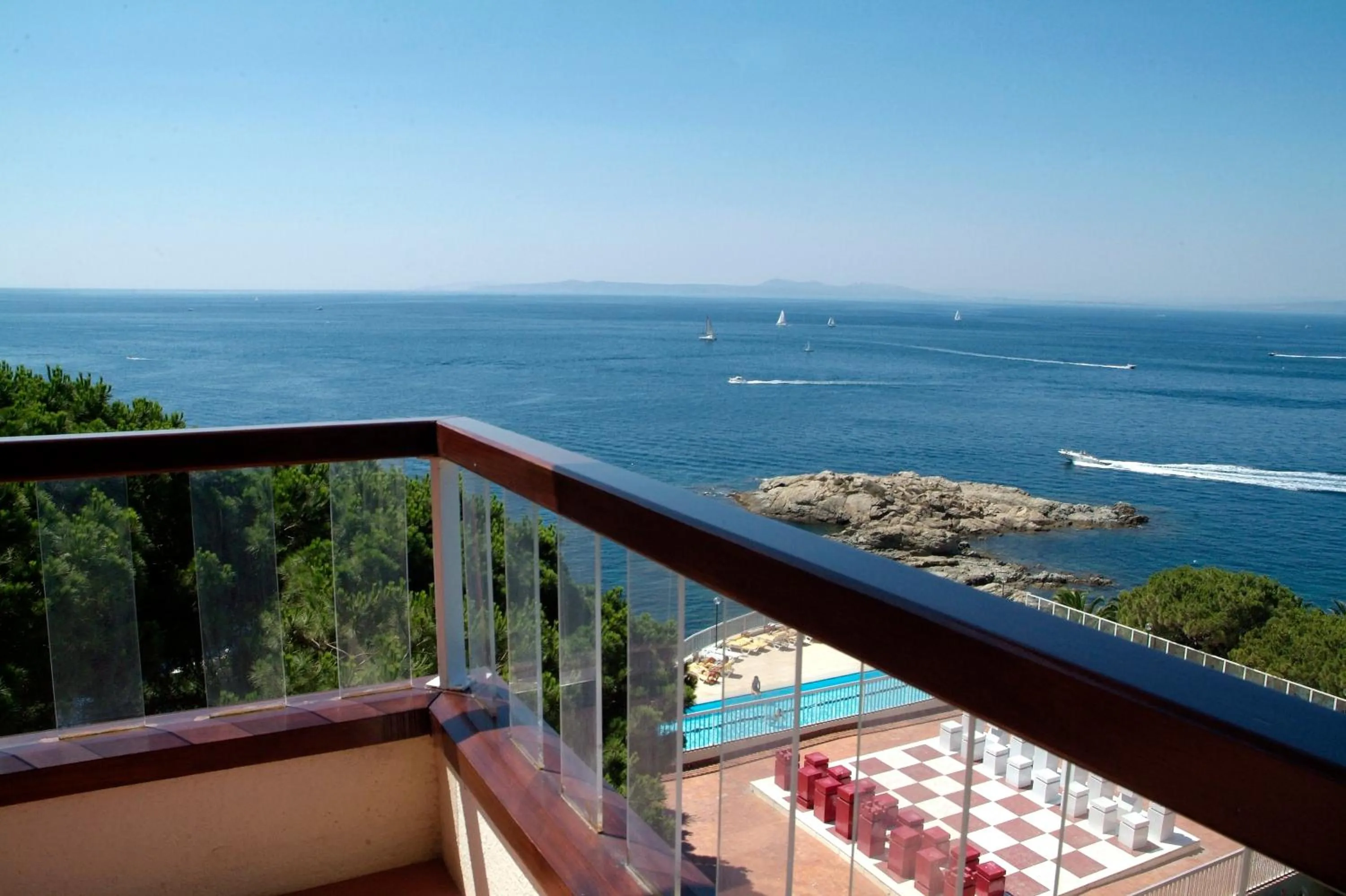 Balcony/Terrace in Almadraba Park Hotel