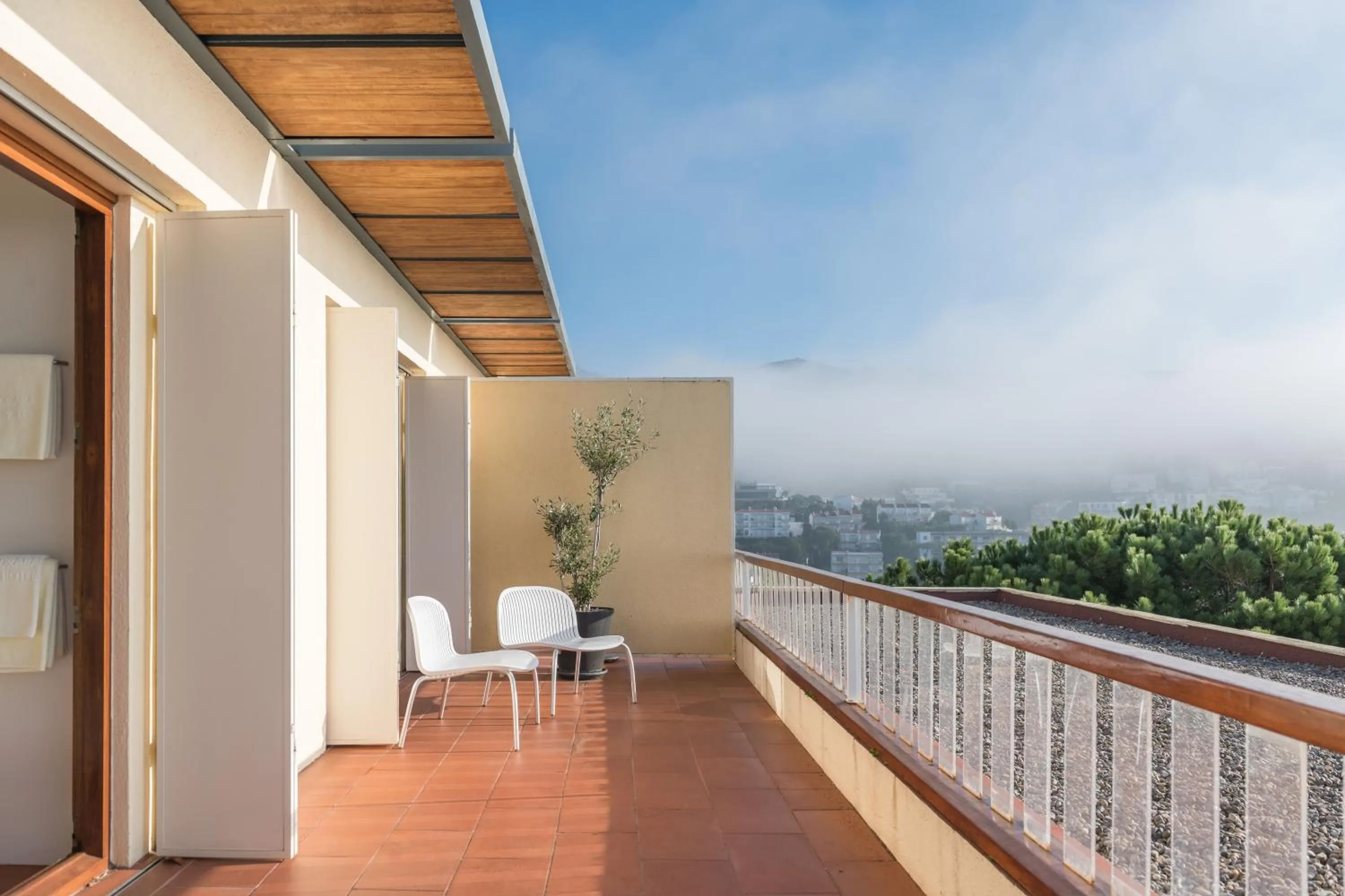 Balcony/Terrace in Almadraba Park Hotel