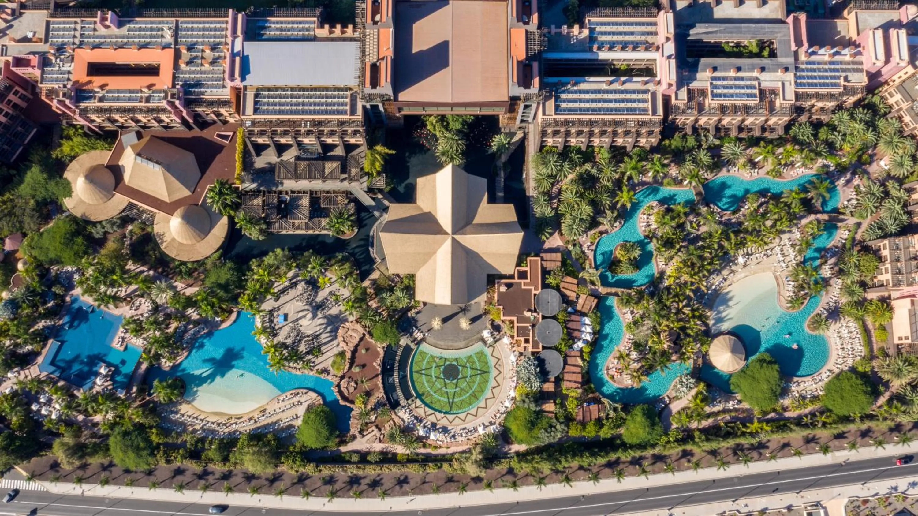 Bird's eye view in Lopesan Baobab Resort
