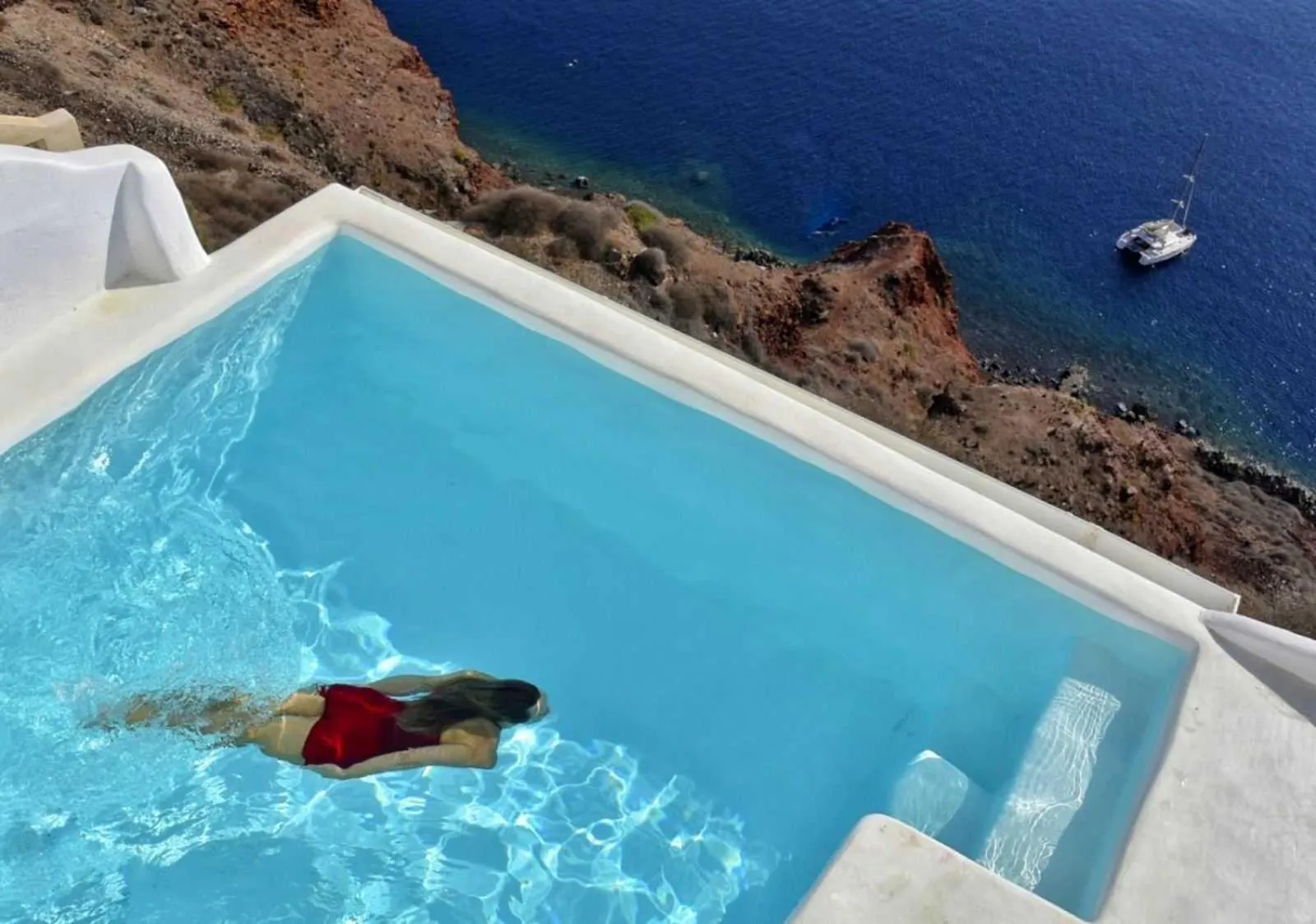 Swimming pool in Ducato di Oia - Adults Only