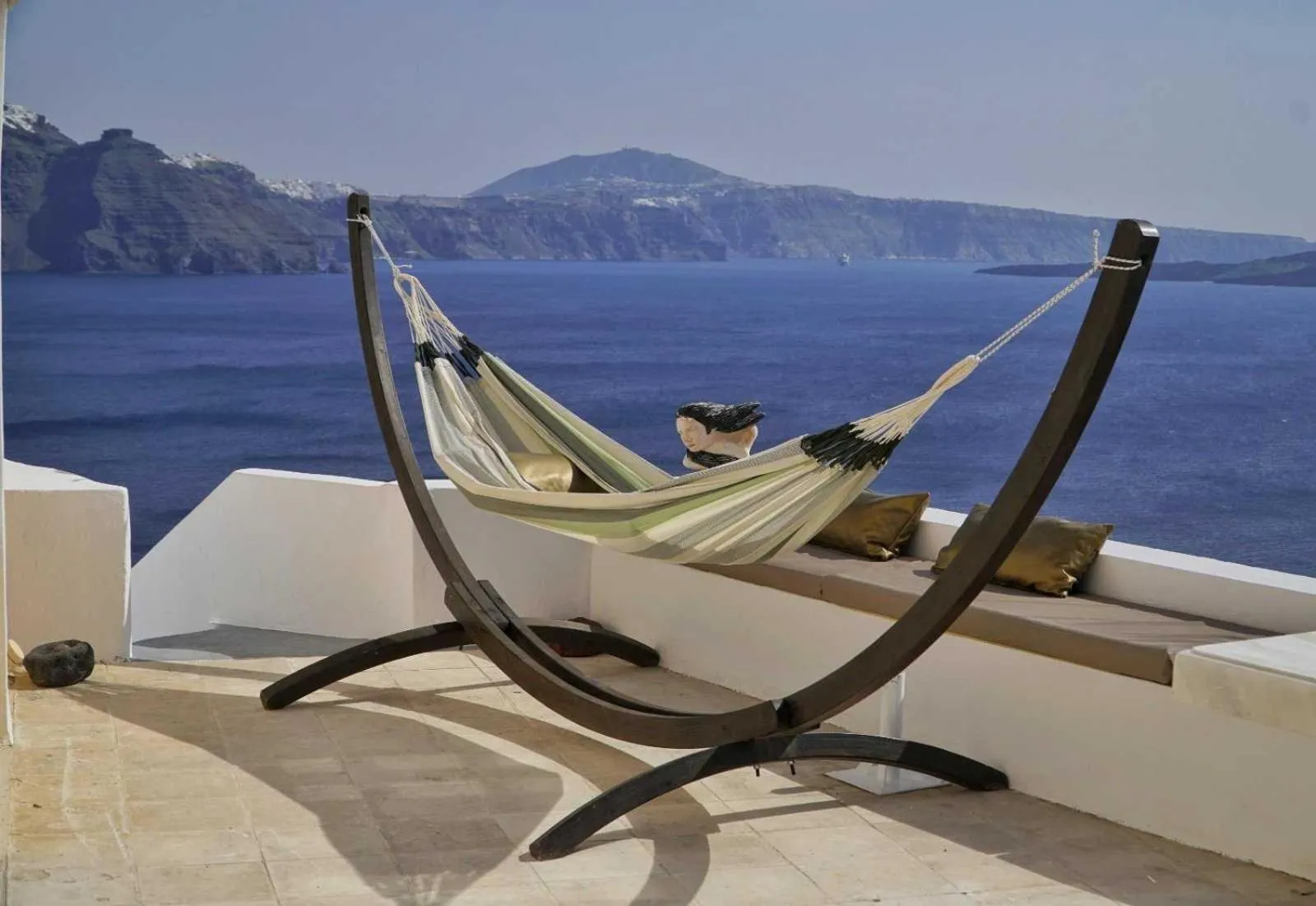 Balcony/Terrace in Ducato di Oia - Adults Only