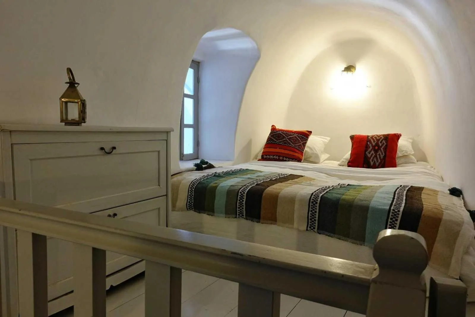 Bed in Ducato di Oia - Adults Only