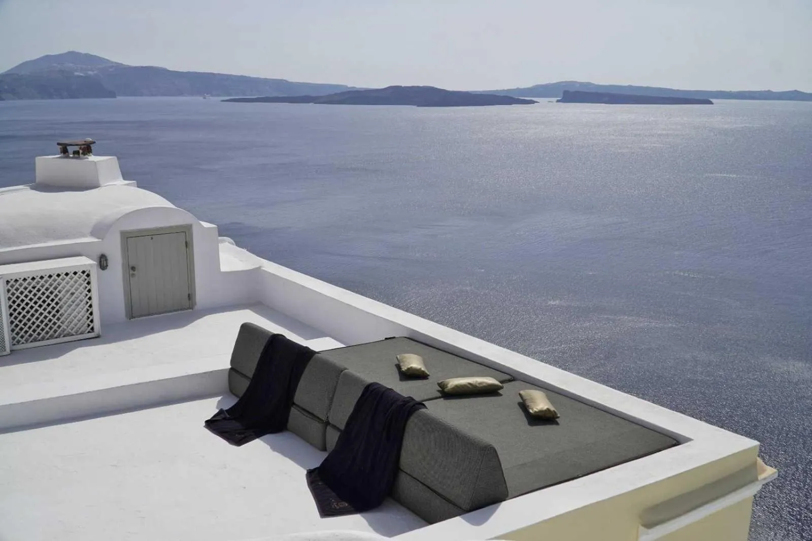 Balcony/Terrace in Ducato di Oia - Adults Only