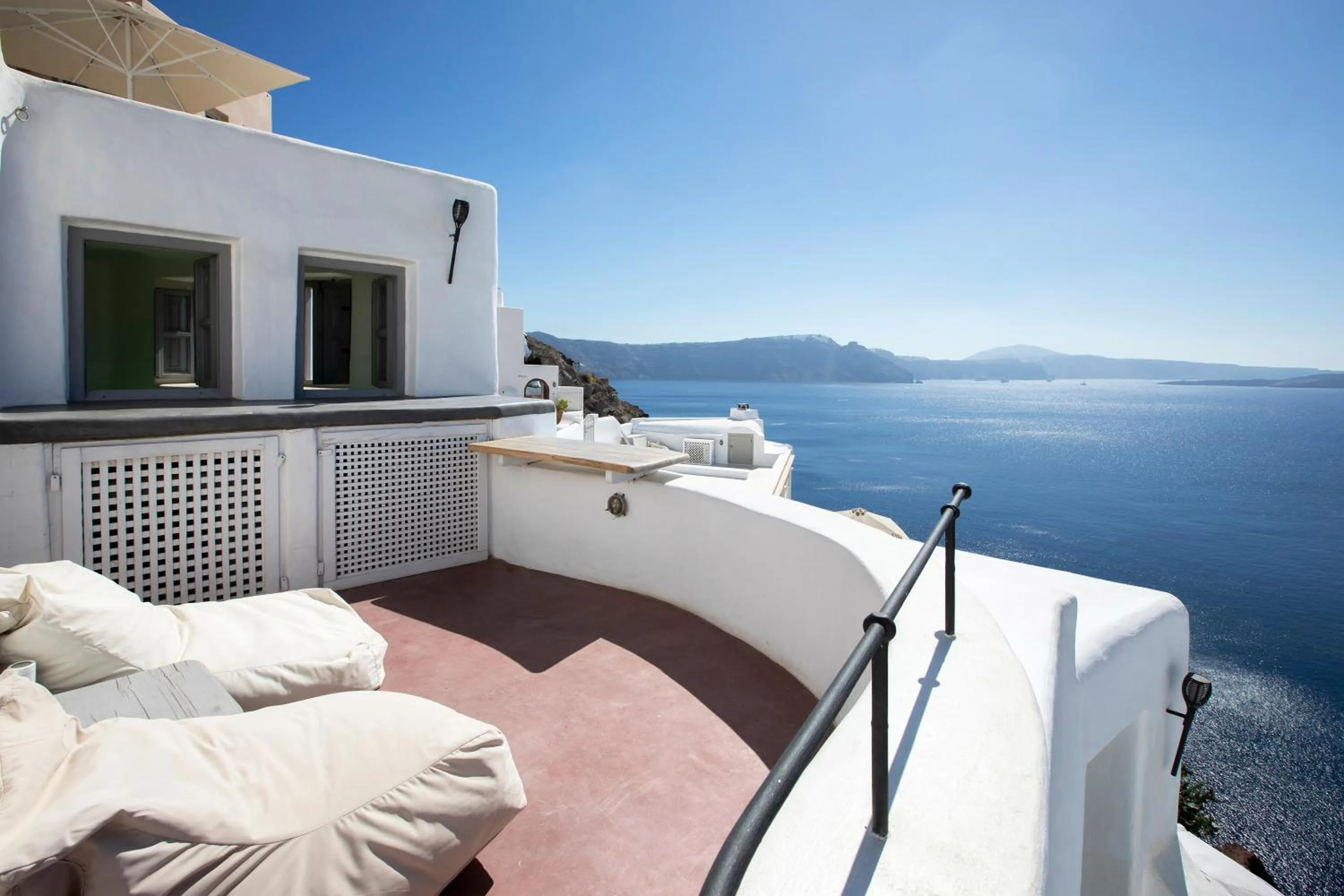 Balcony/Terrace in Ducato di Oia - Adults Only