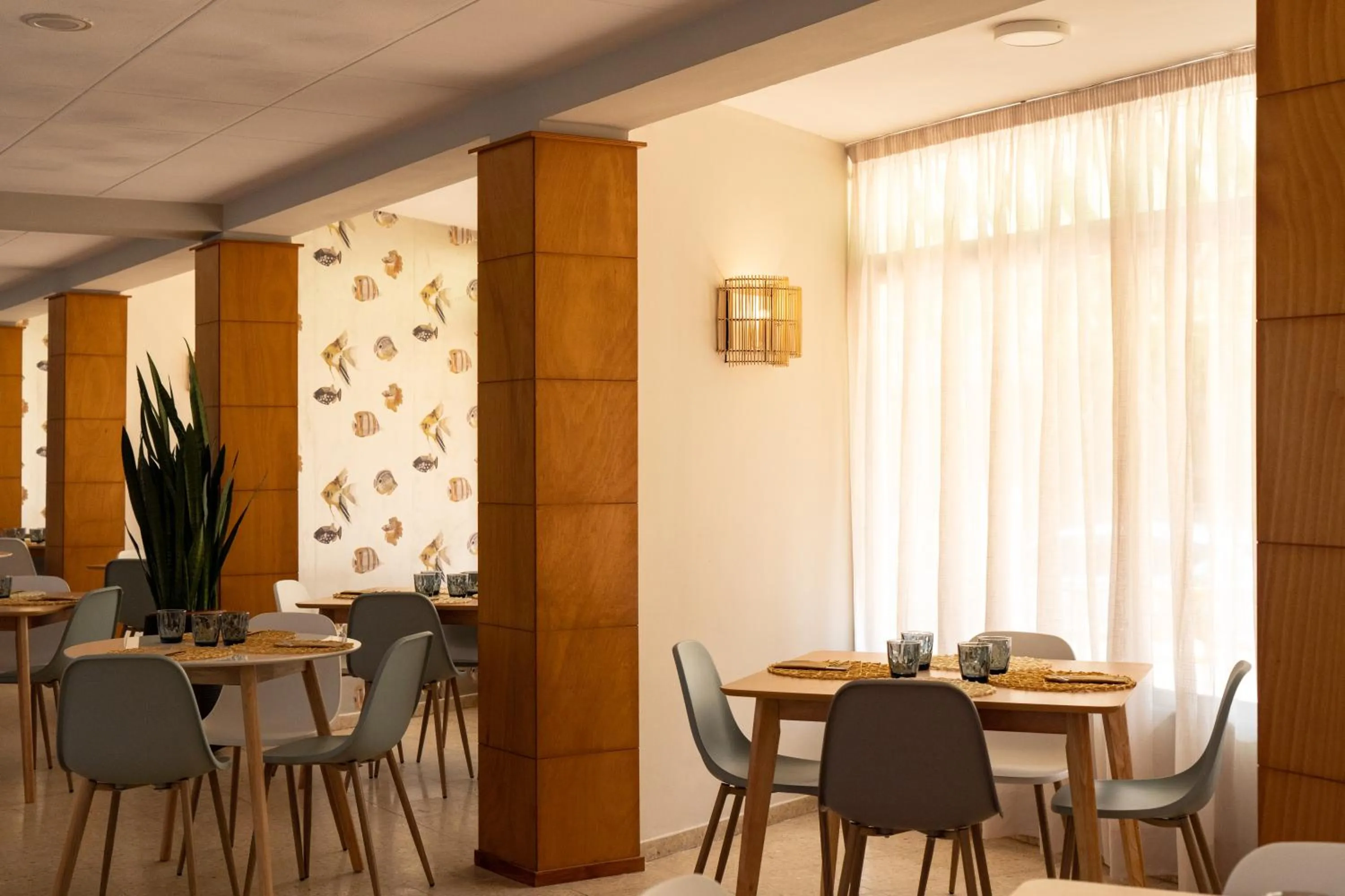 Restaurant/places to eat in Hotel Aubí