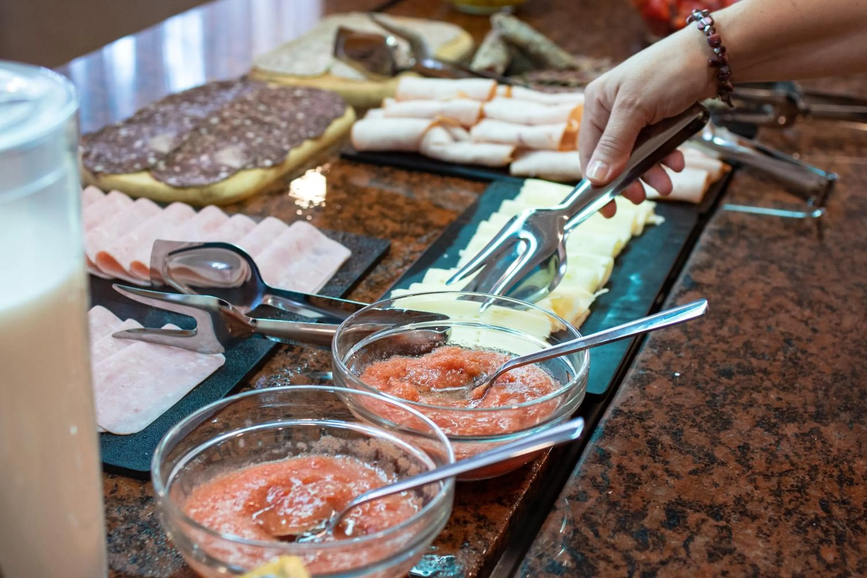 Breakfast in Hotel Aubí