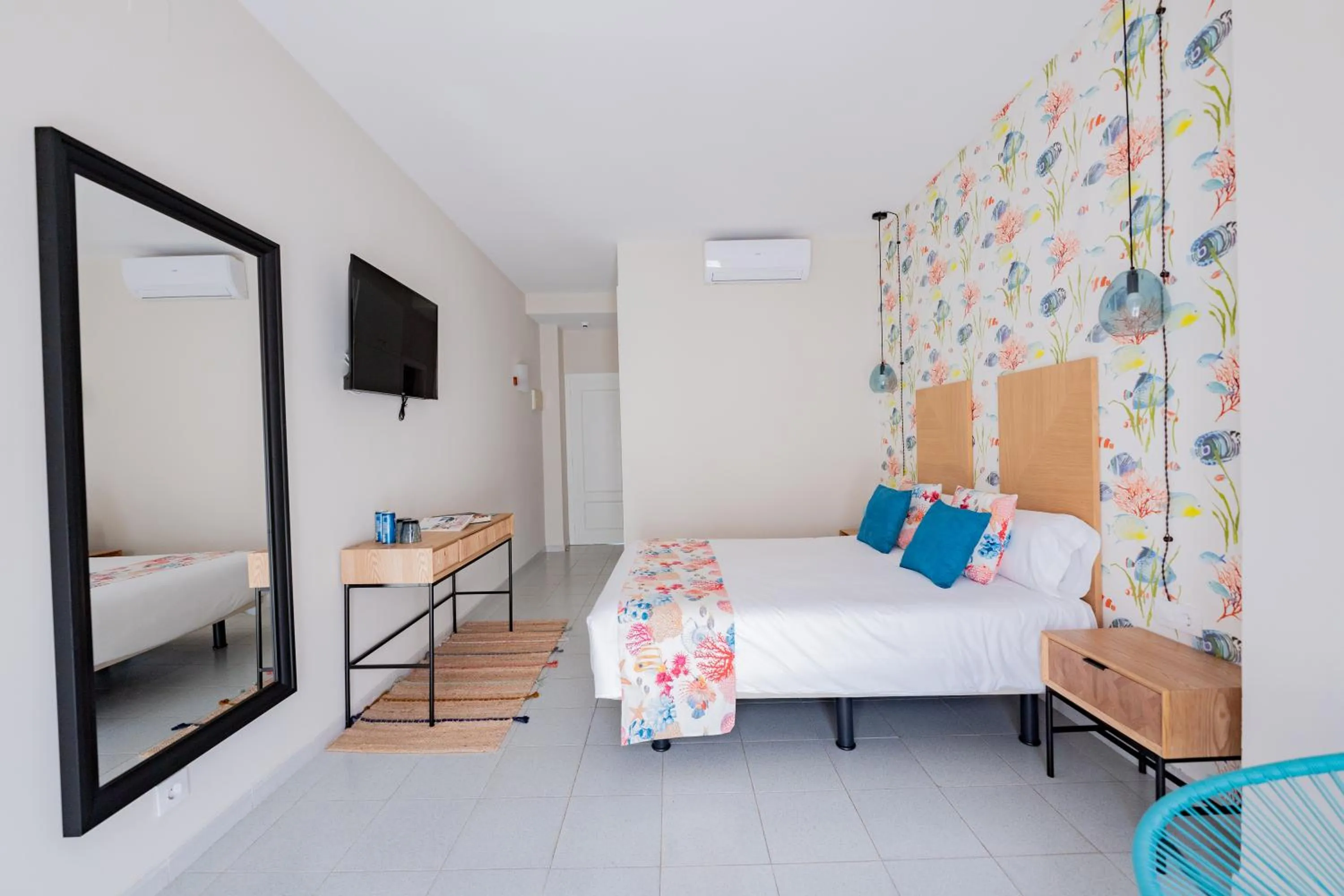 Property building, Bed in Hotel Aubí