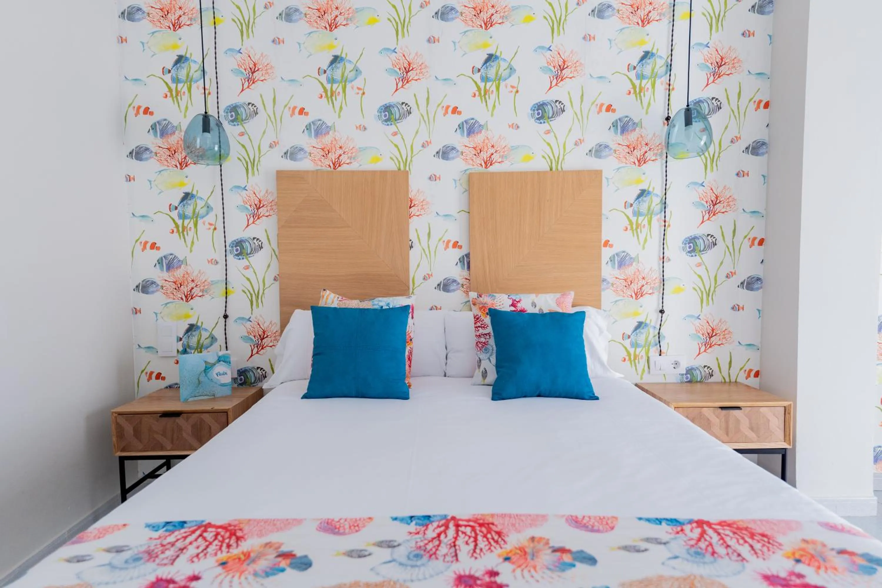 Property building, Bed in Hotel Aubí