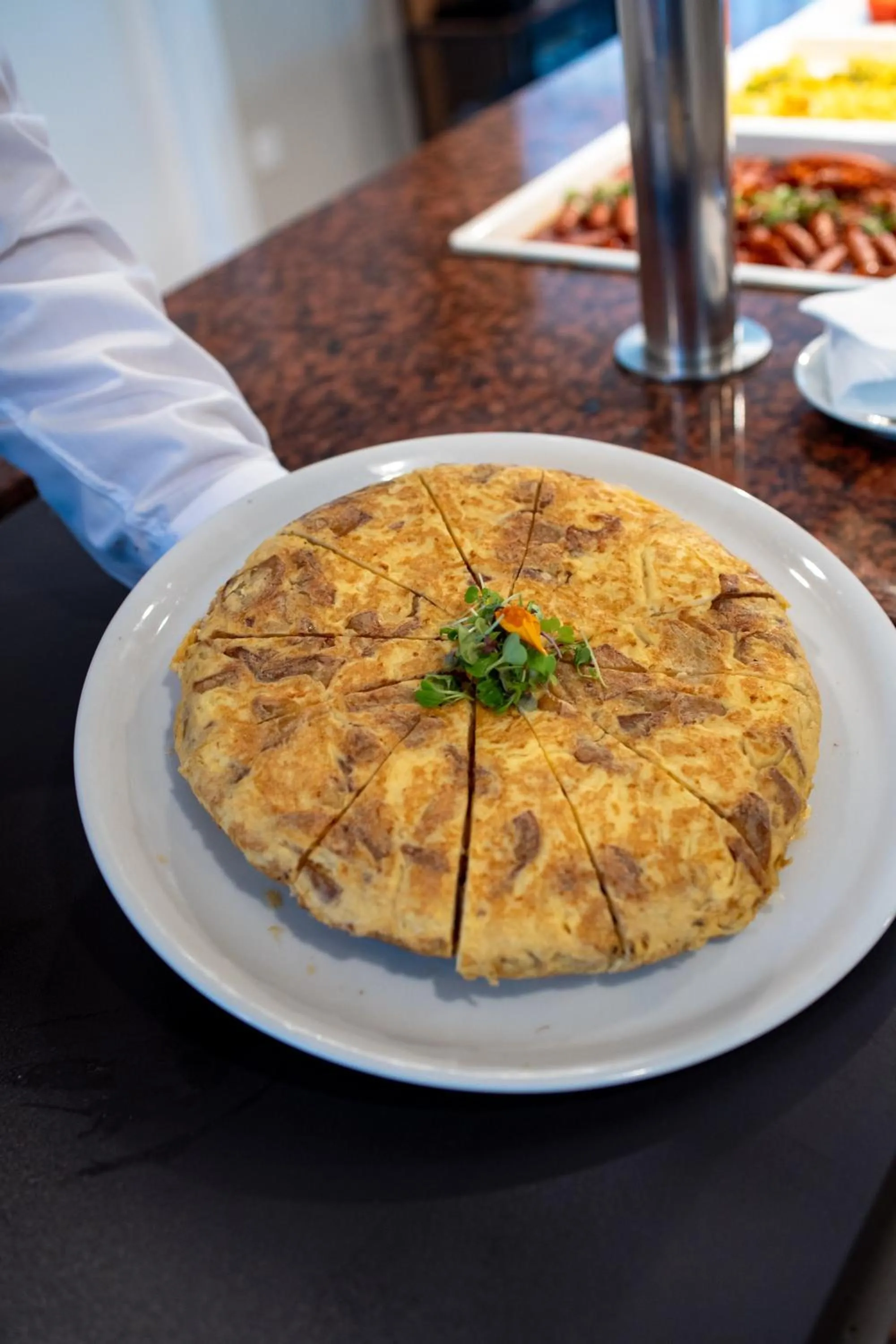Breakfast in Hotel Aubí