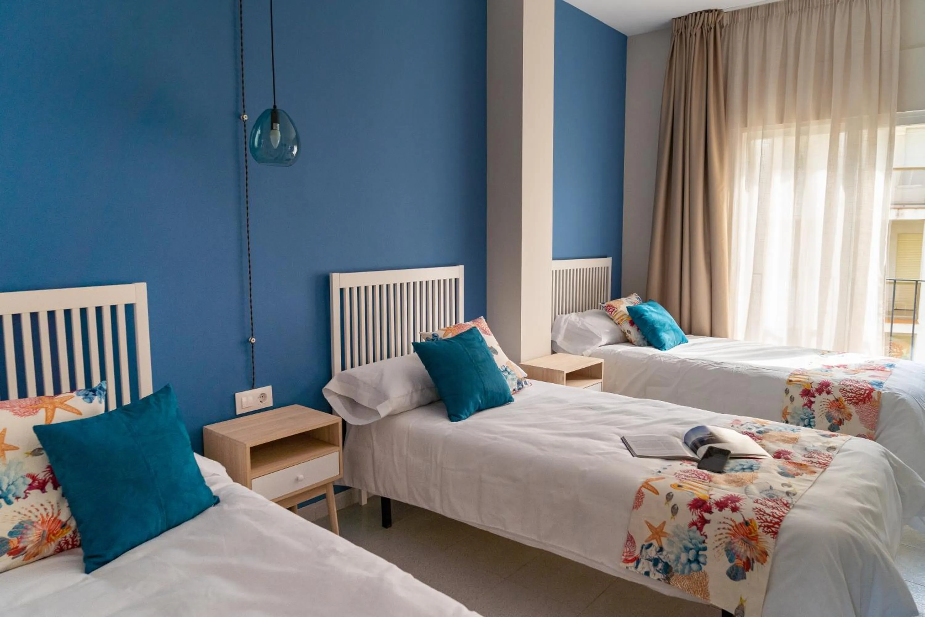 Property building, Bed in Hotel Aubí