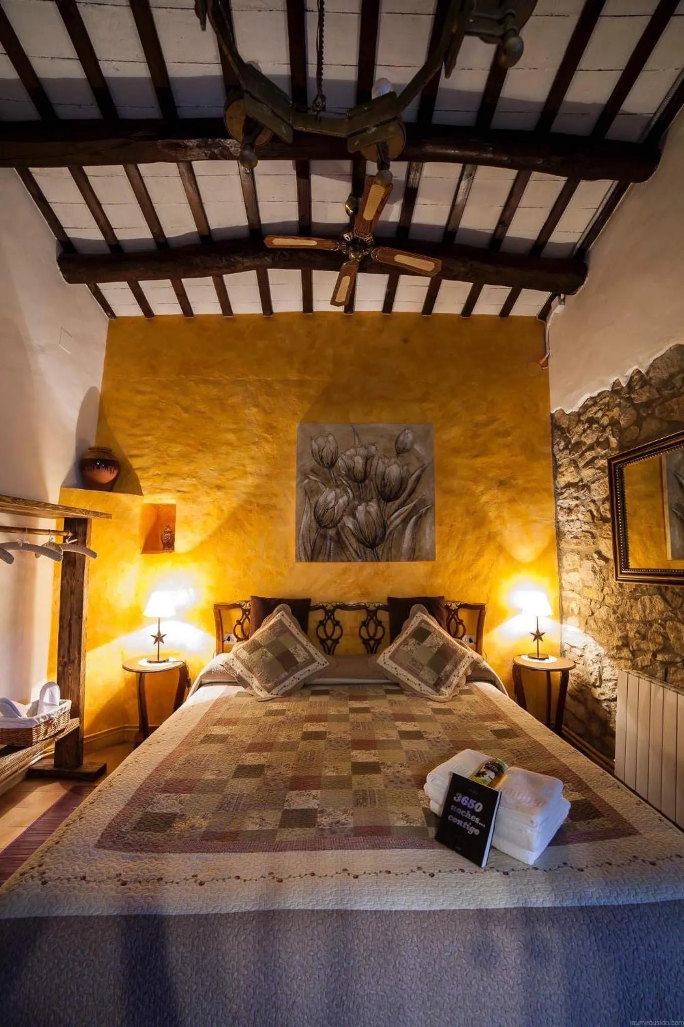 Photo of the whole room, Bed in Hotel Mas Rabiol -Emporda-Only Adults-Eco Hotel
