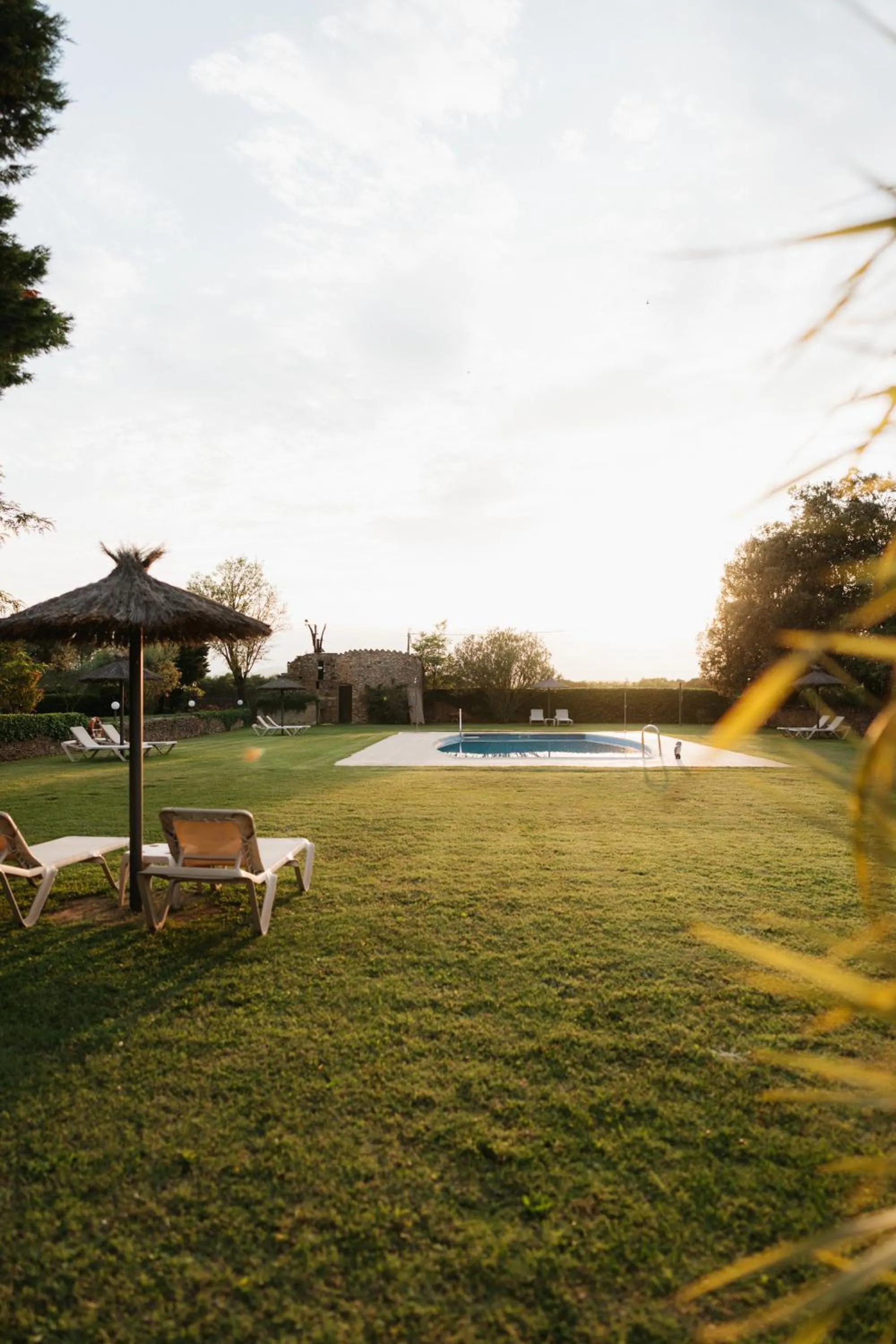 Swimming pool in Hotel Mas Rabiol -Emporda-Only Adults-Eco Hotel