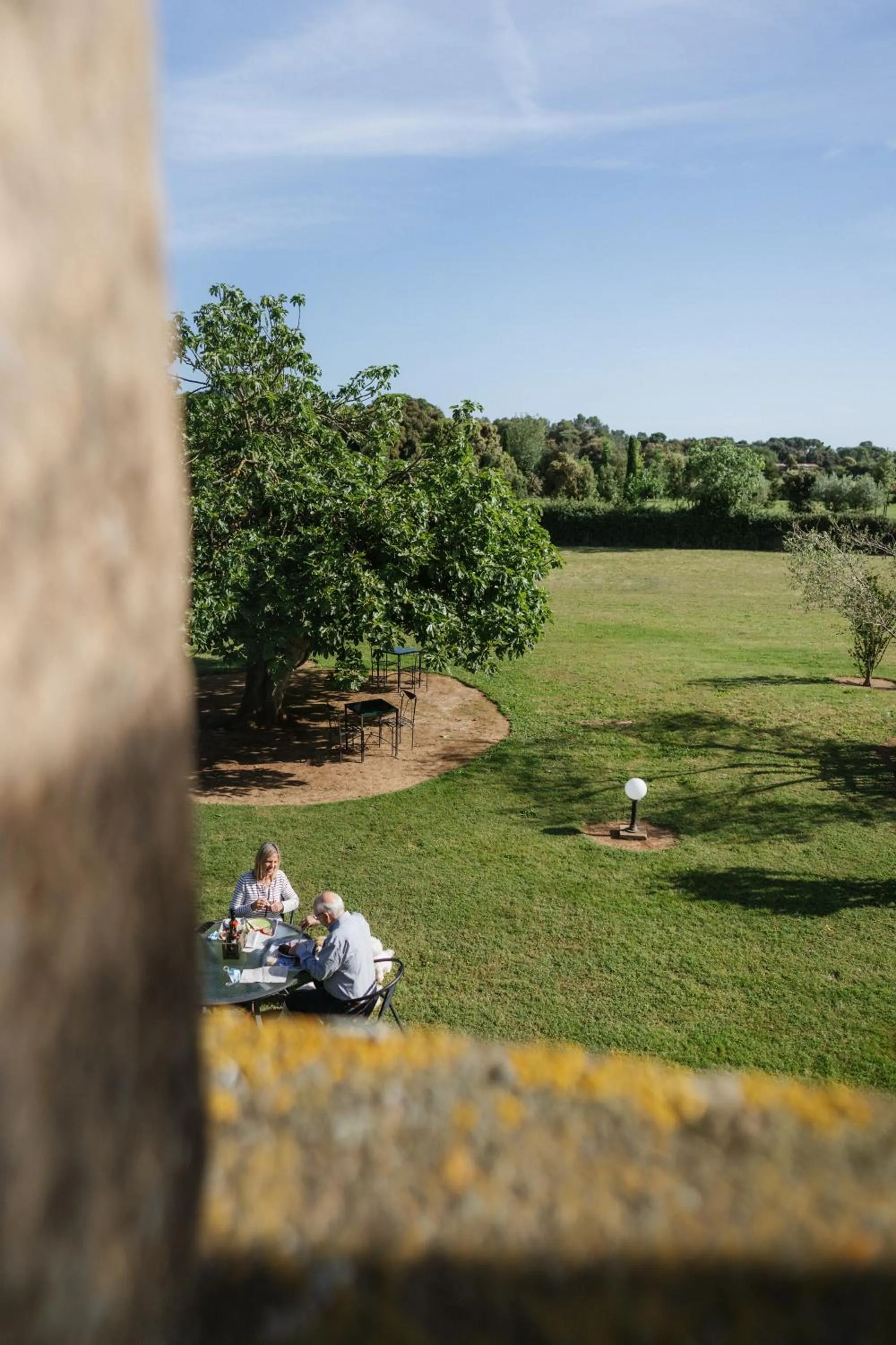 Garden view in Hotel Mas Rabiol -Emporda-Only Adults-Eco Hotel