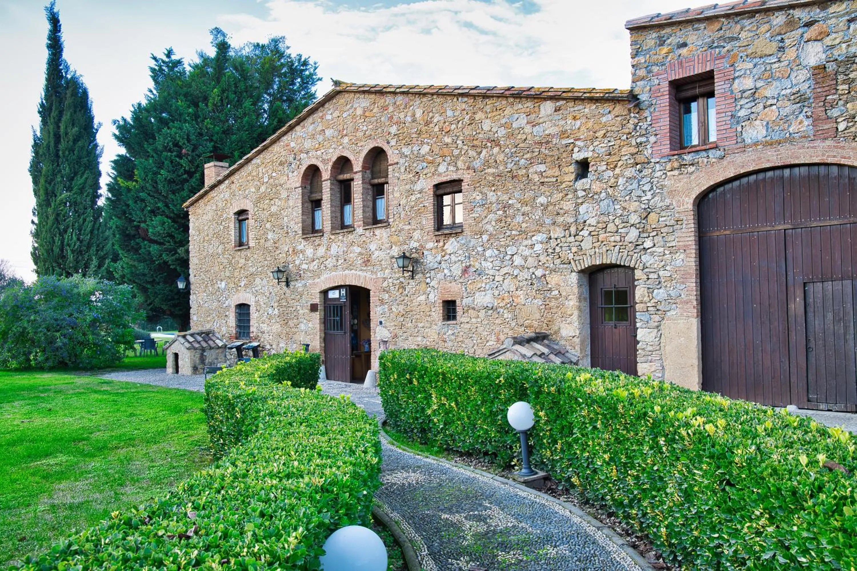 Property building in Hotel Mas Rabiol -Emporda-Only Adults-Eco Hotel