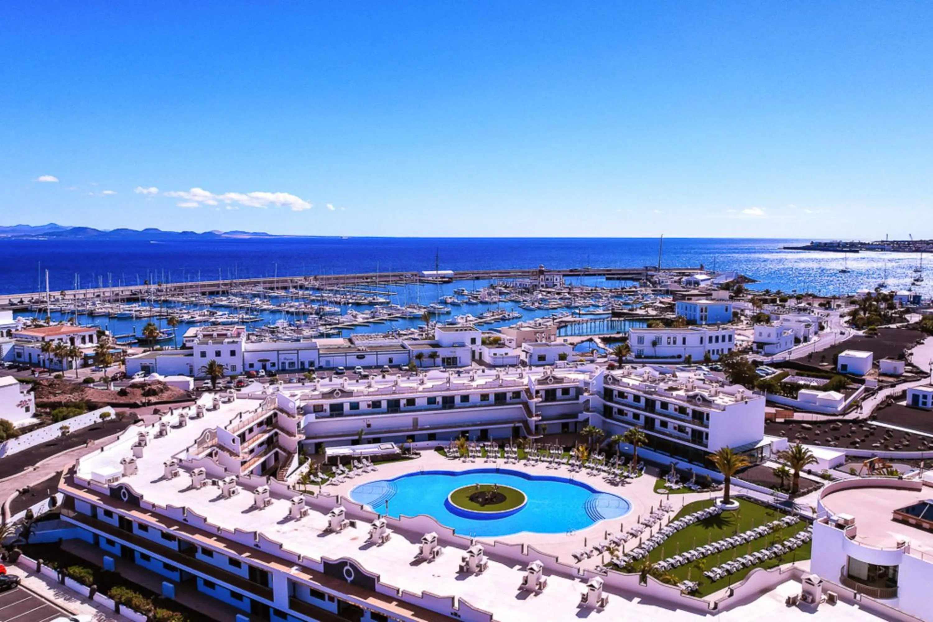 Bird's eye view in Hotel Cordial Marina Blanca