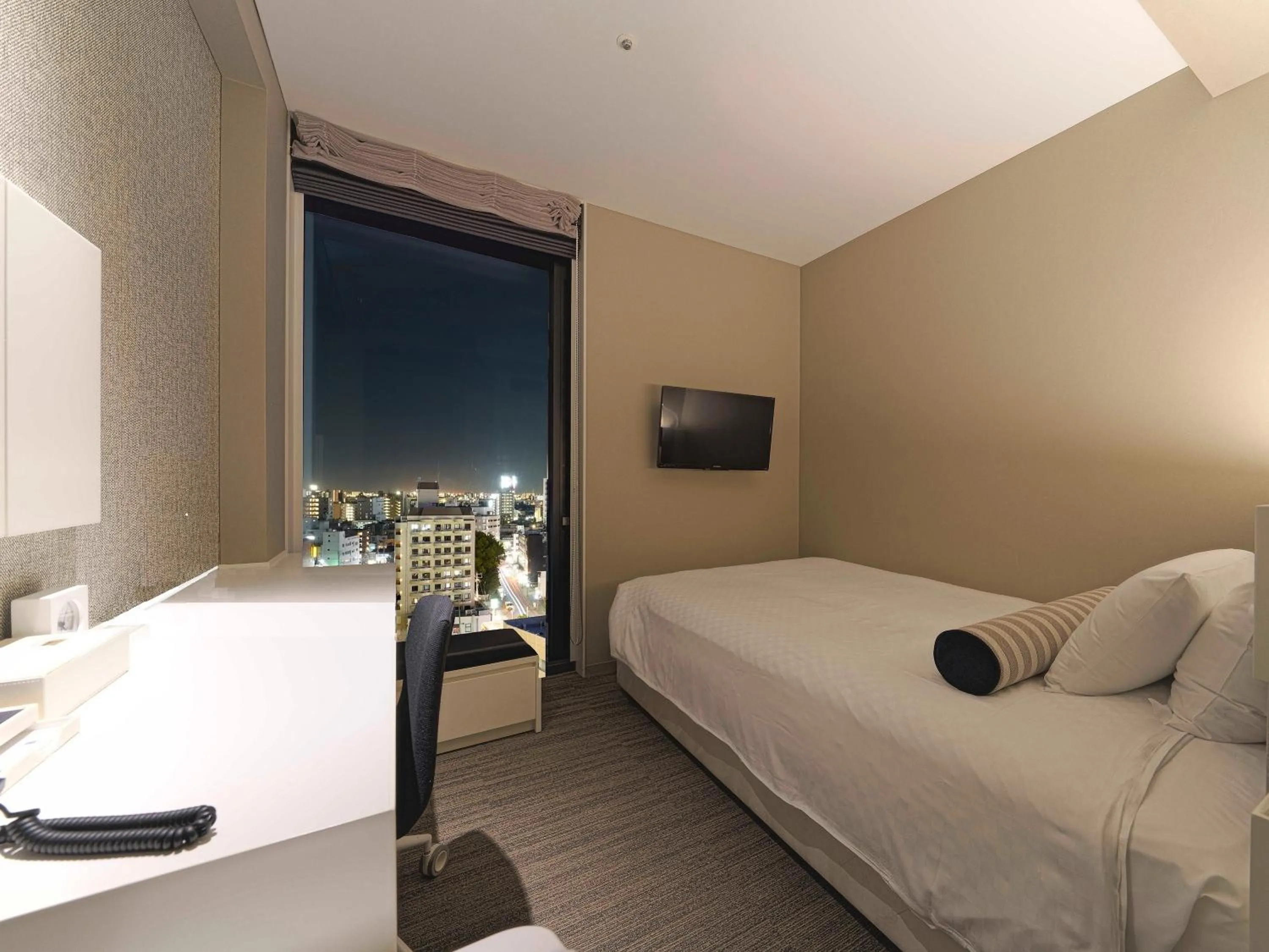 Photo of the whole room, Bed in Meitetsu Inn Nagoyaeki Shinkansenguchi