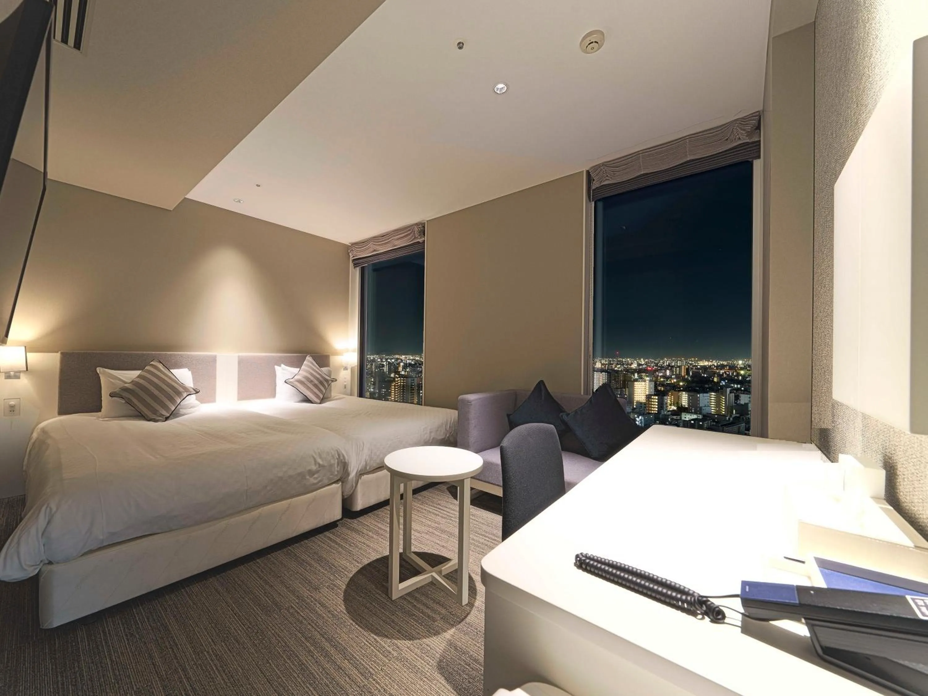 Photo of the whole room, Bed in Meitetsu Inn Nagoyaeki Shinkansenguchi