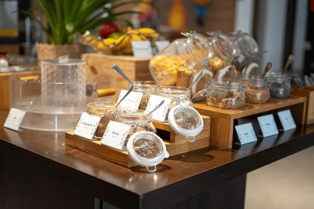 Buffet breakfast in Hotel Heritage