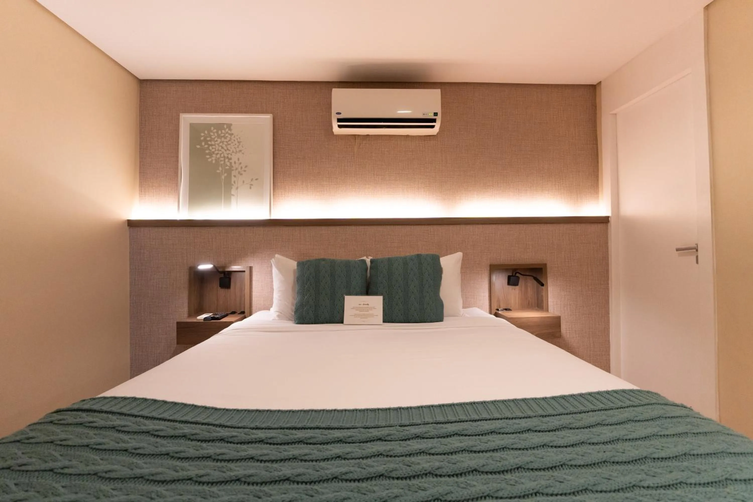 Bed in Hotel Heritage