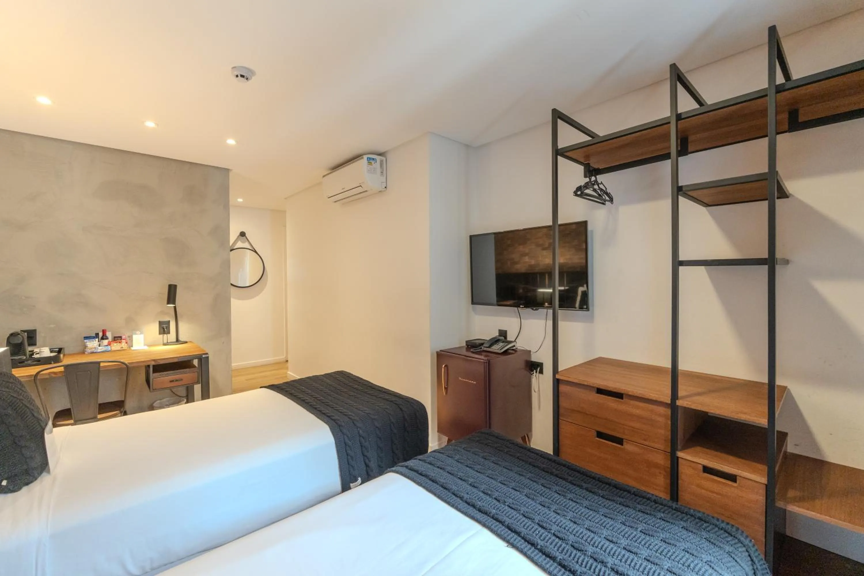 Bed in Hotel Heritage