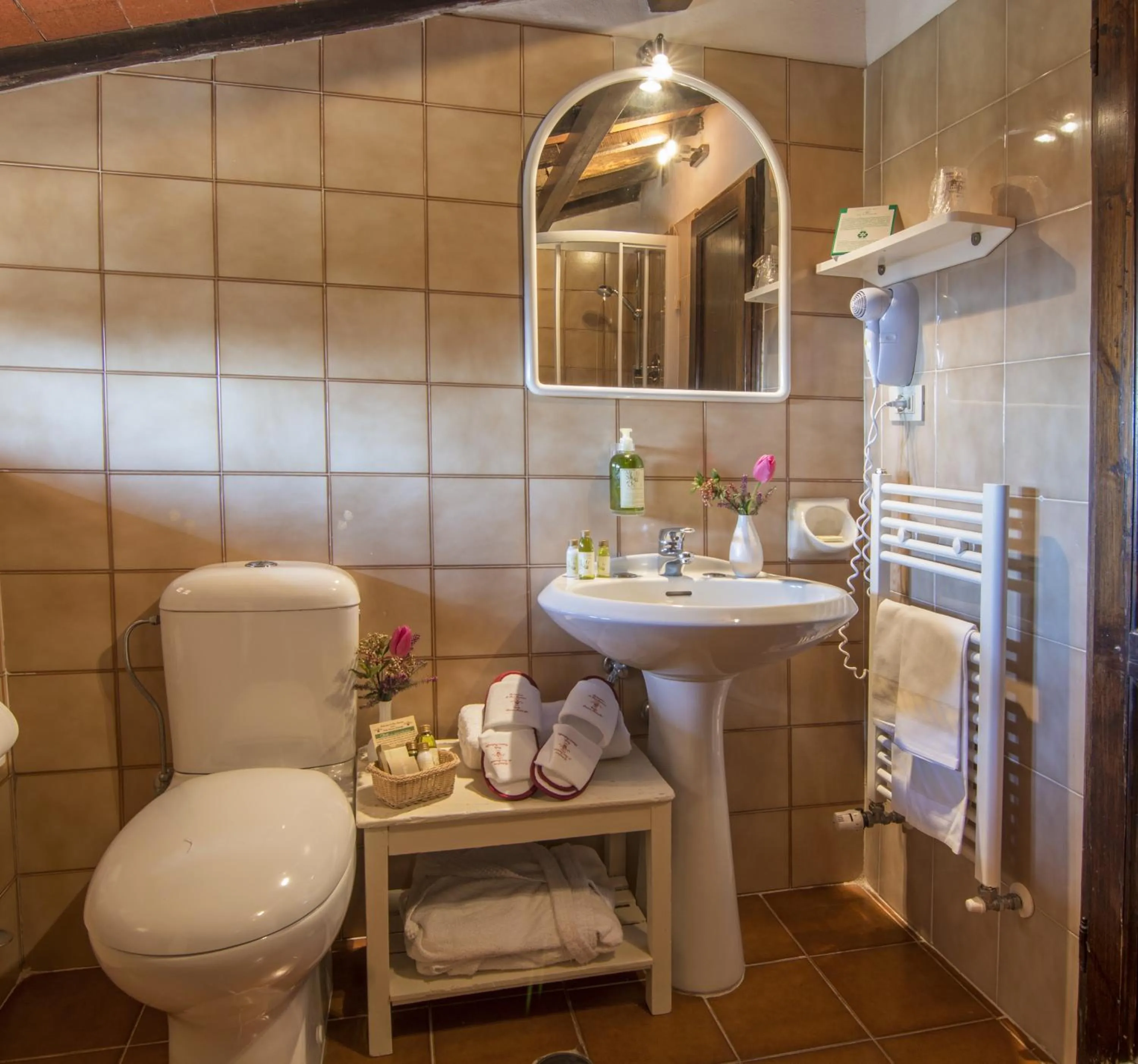 Bathroom in Hotel Colle Etrusco Salivolpi