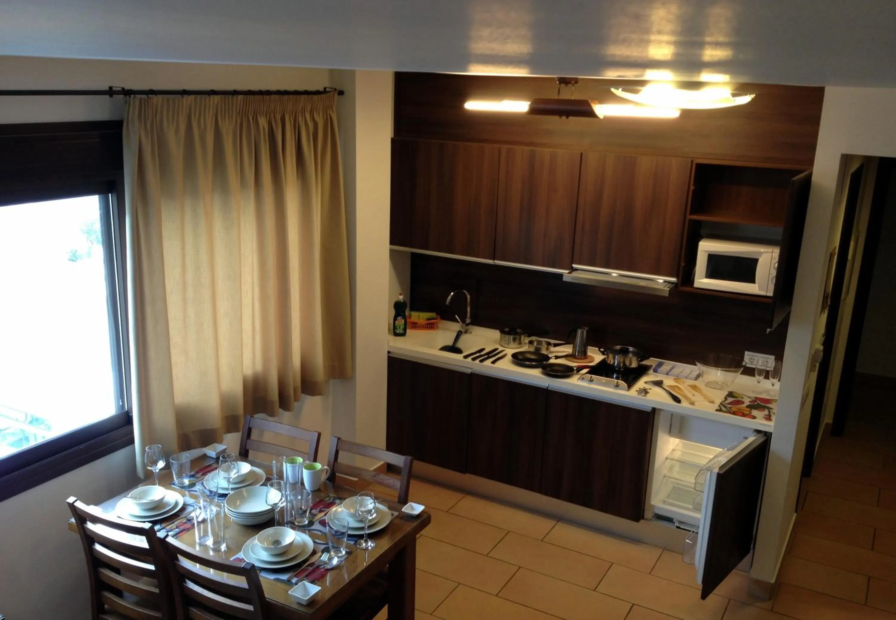 Kitchen or kitchenette in Los Castillarejos Apartamentos Rurales