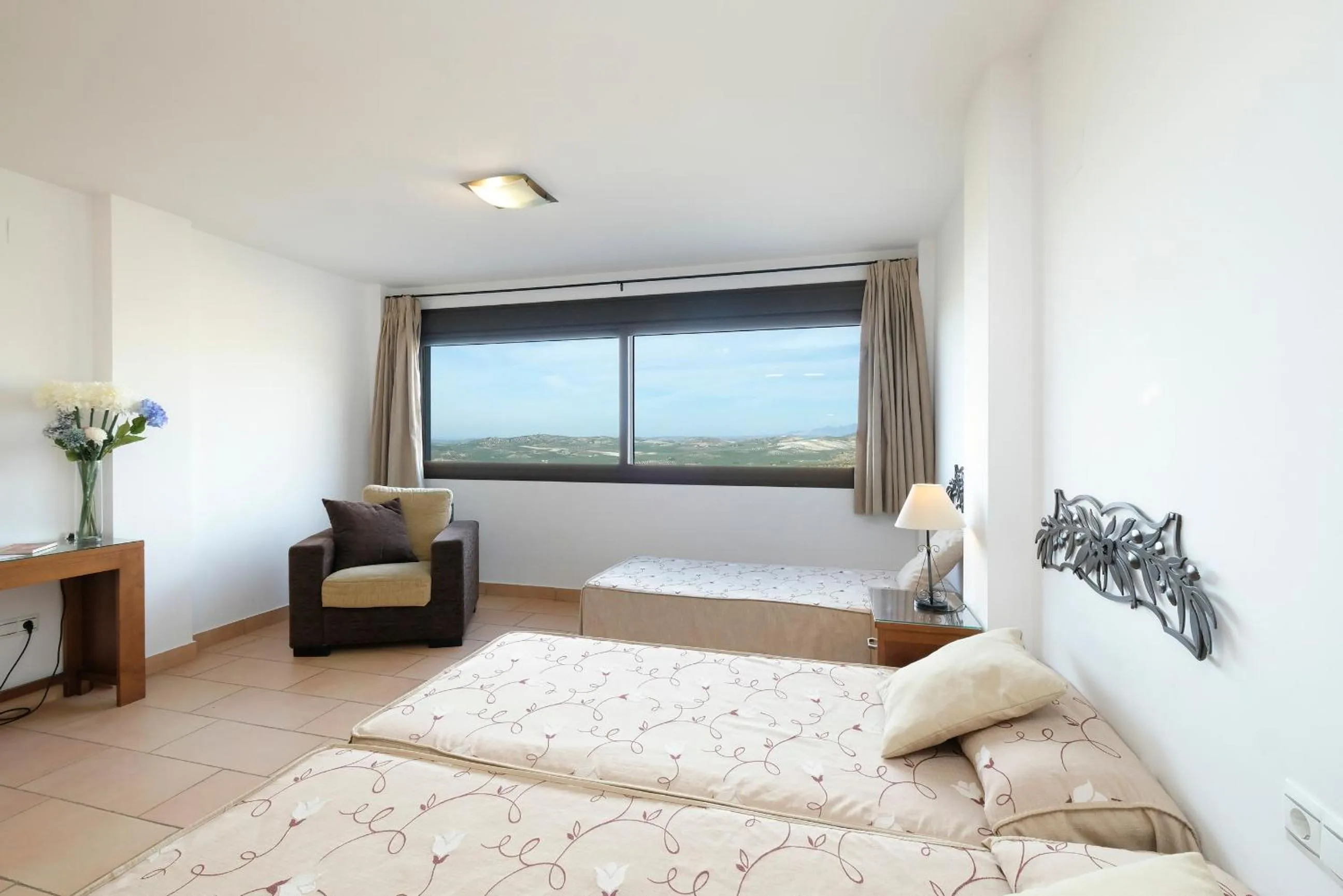 Mountain view, Bed in Los Castillarejos Apartamentos Rurales