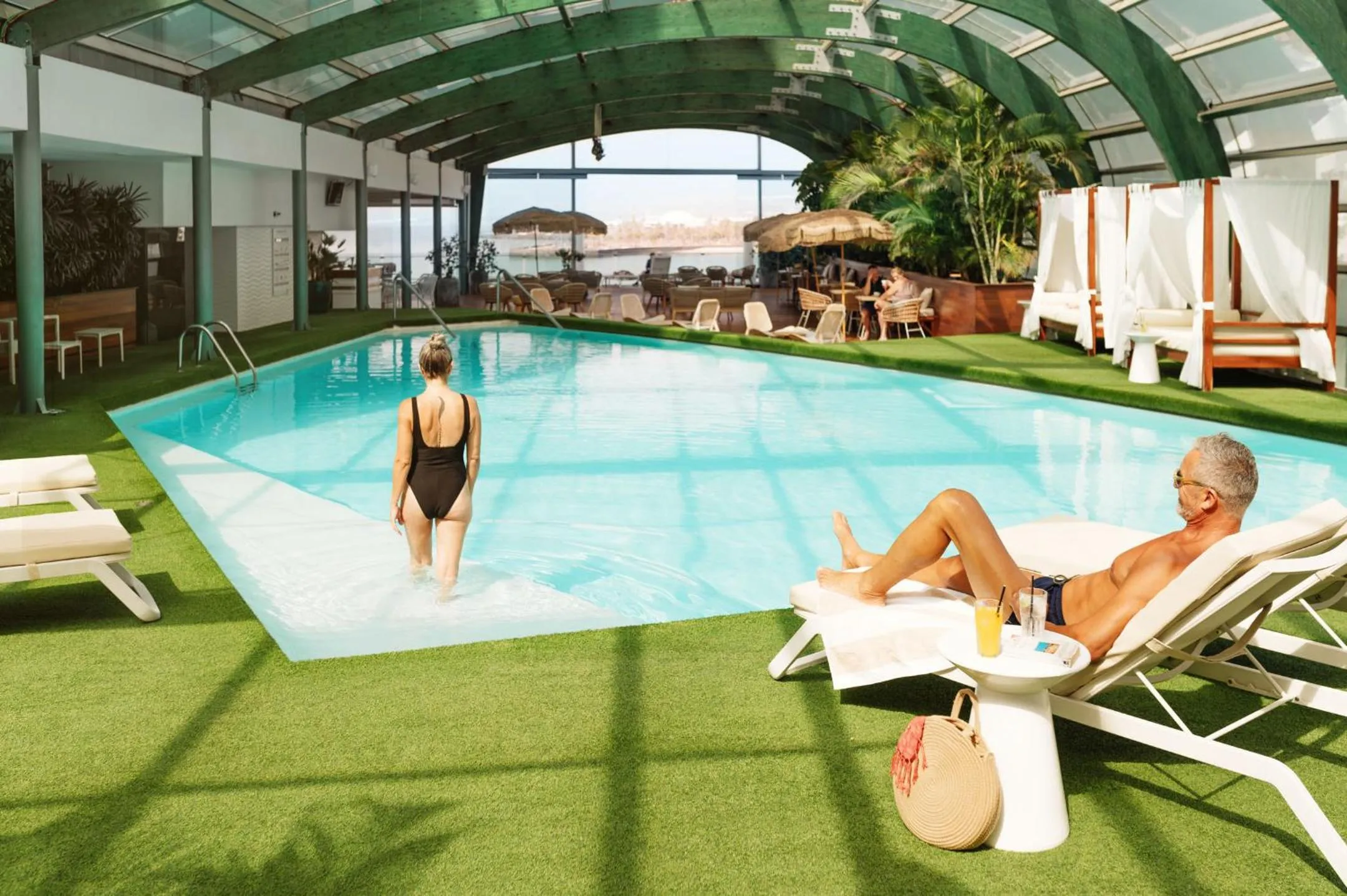 Pool view in Arrecife Gran Hotel & Spa