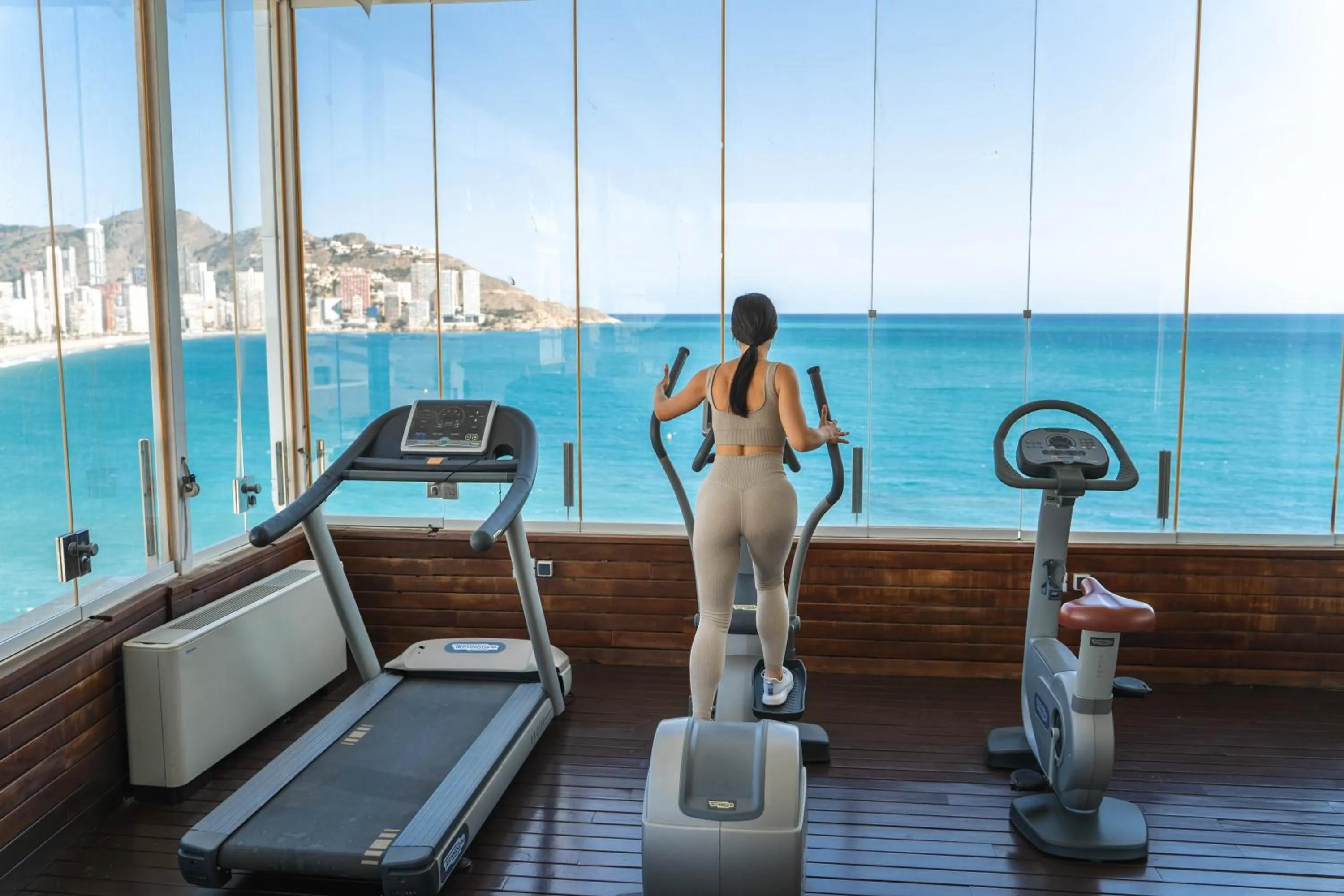 Fitness centre/facilities in Hotel Boutique Villa Venecia