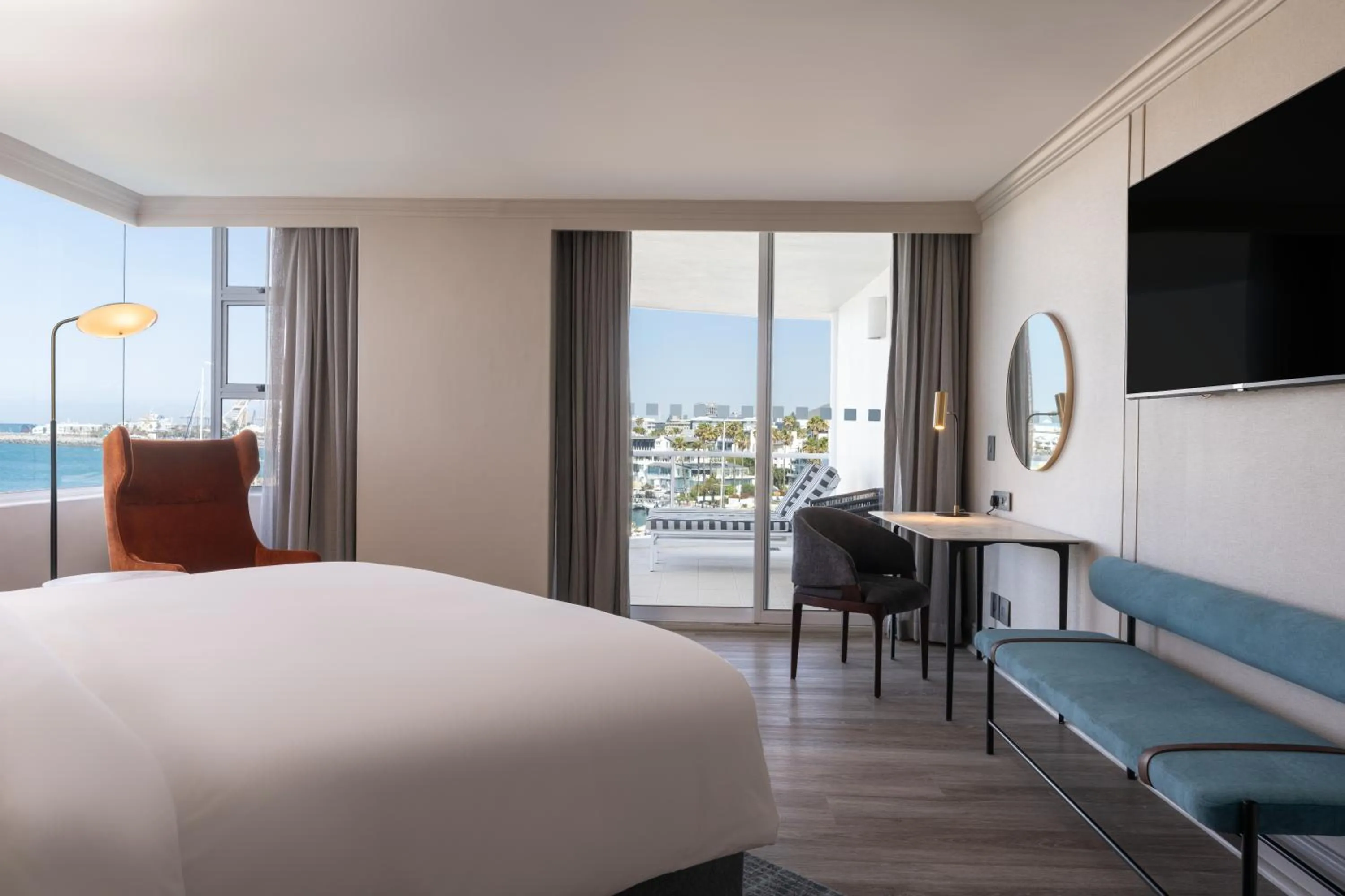 Bedroom, Bed in Radisson Collection Hotel, Waterfront Cape Town