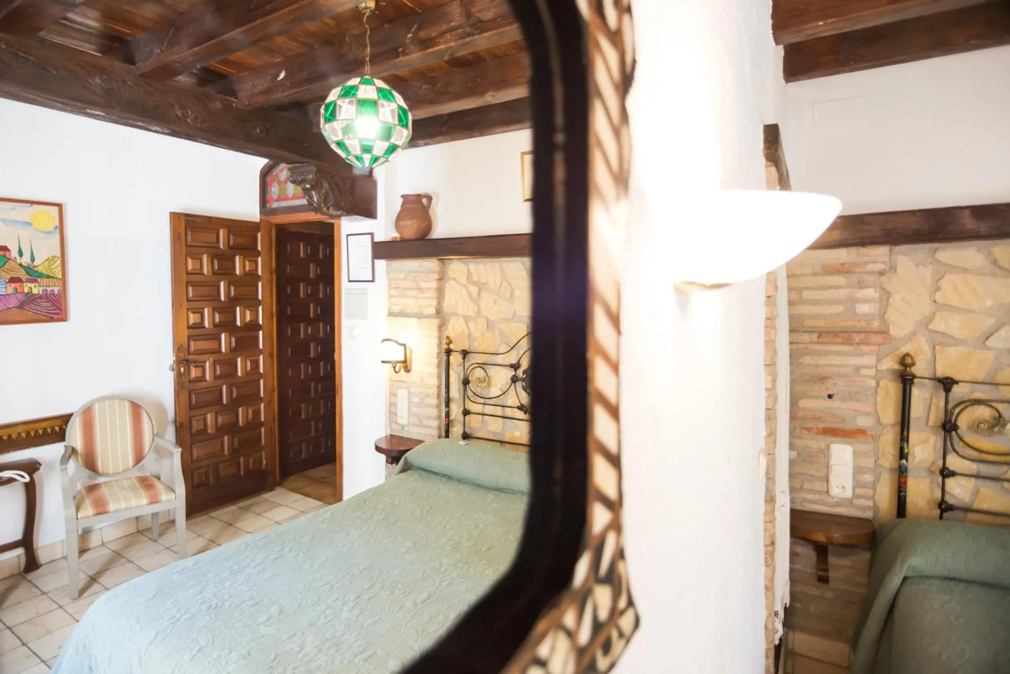 Bedroom, Bed in Hotel América
