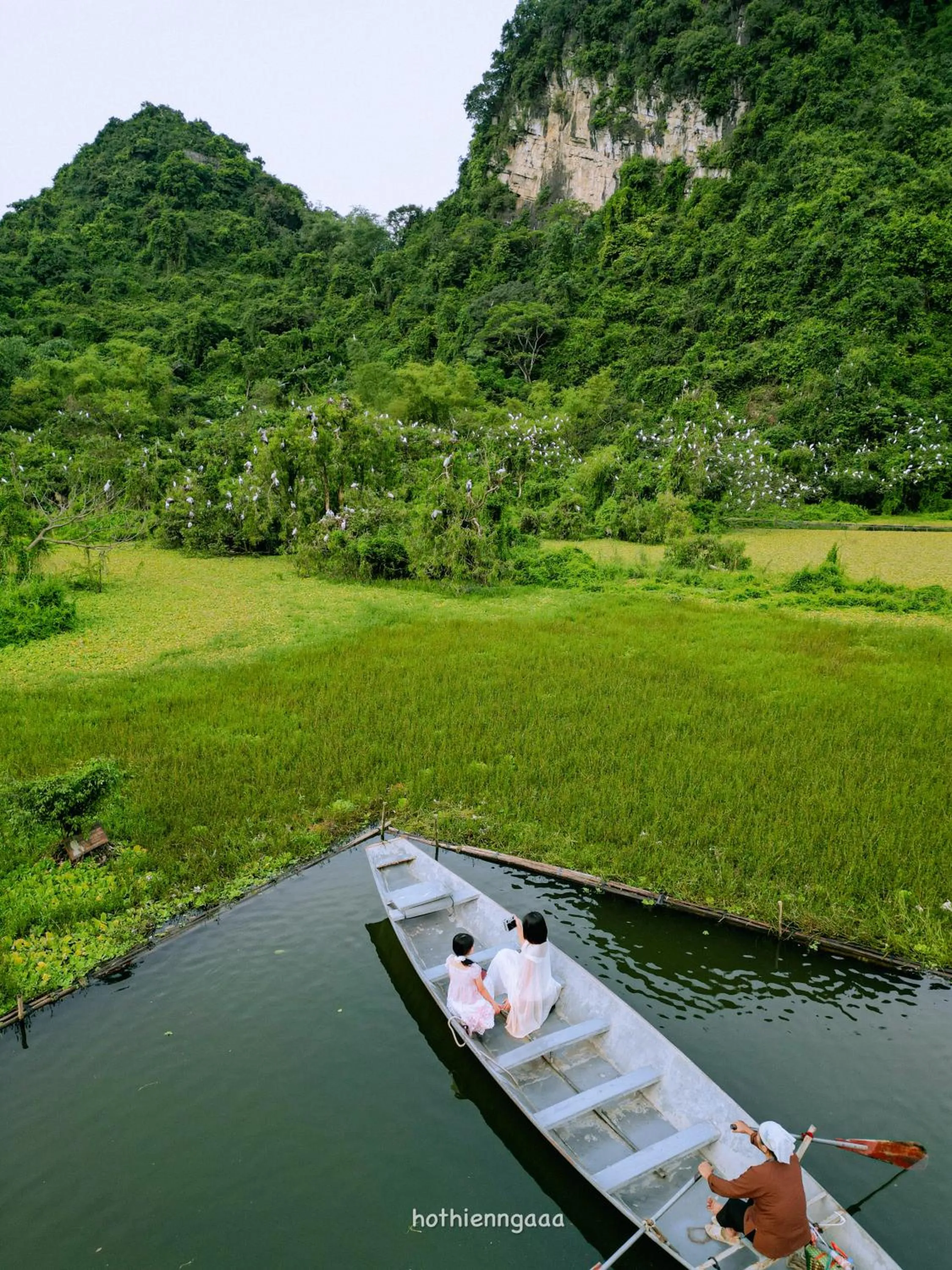 Natural landscape in Thung Nham Resort