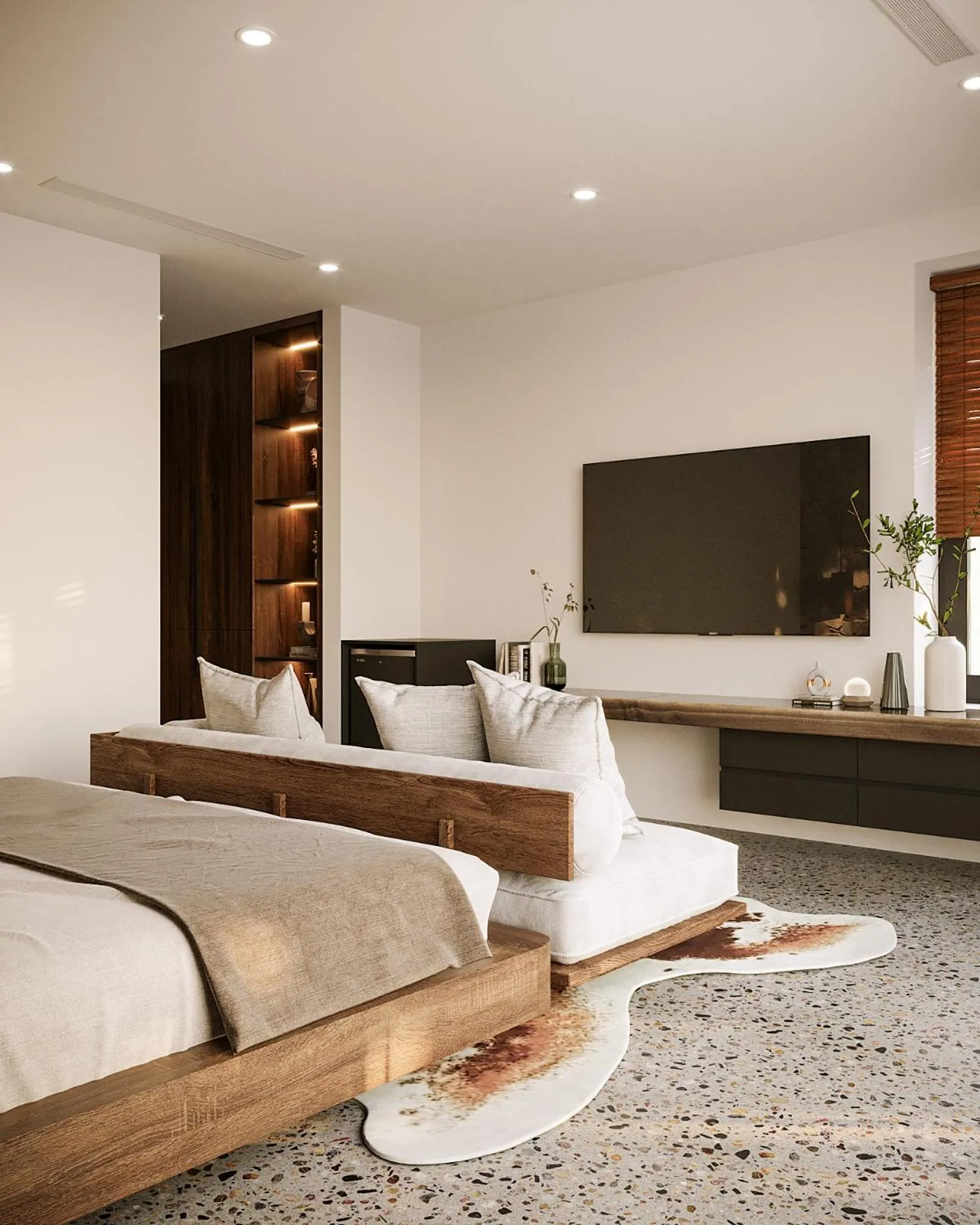 Bedroom in Thung Nham Resort