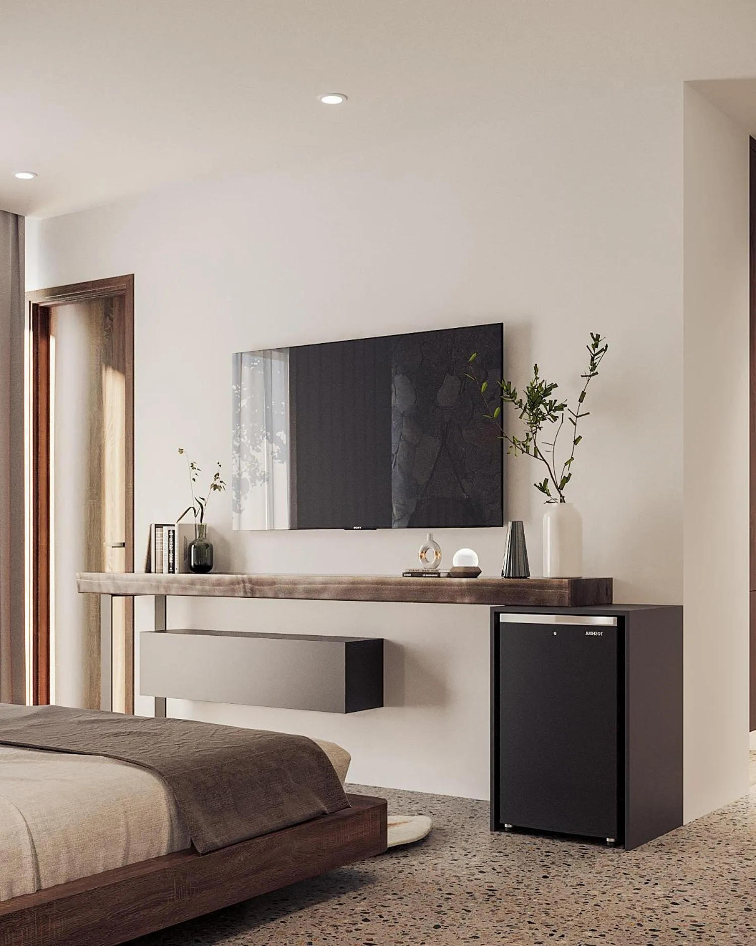 Bedroom, Bed in Thung Nham Resort